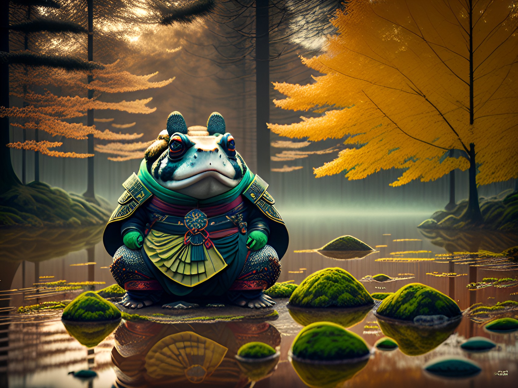 samurai toad preview