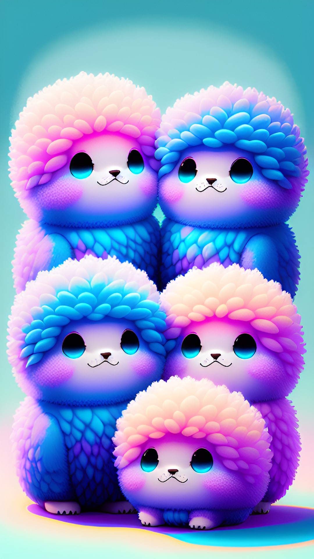 Sbibys - happy little fluff balls preview