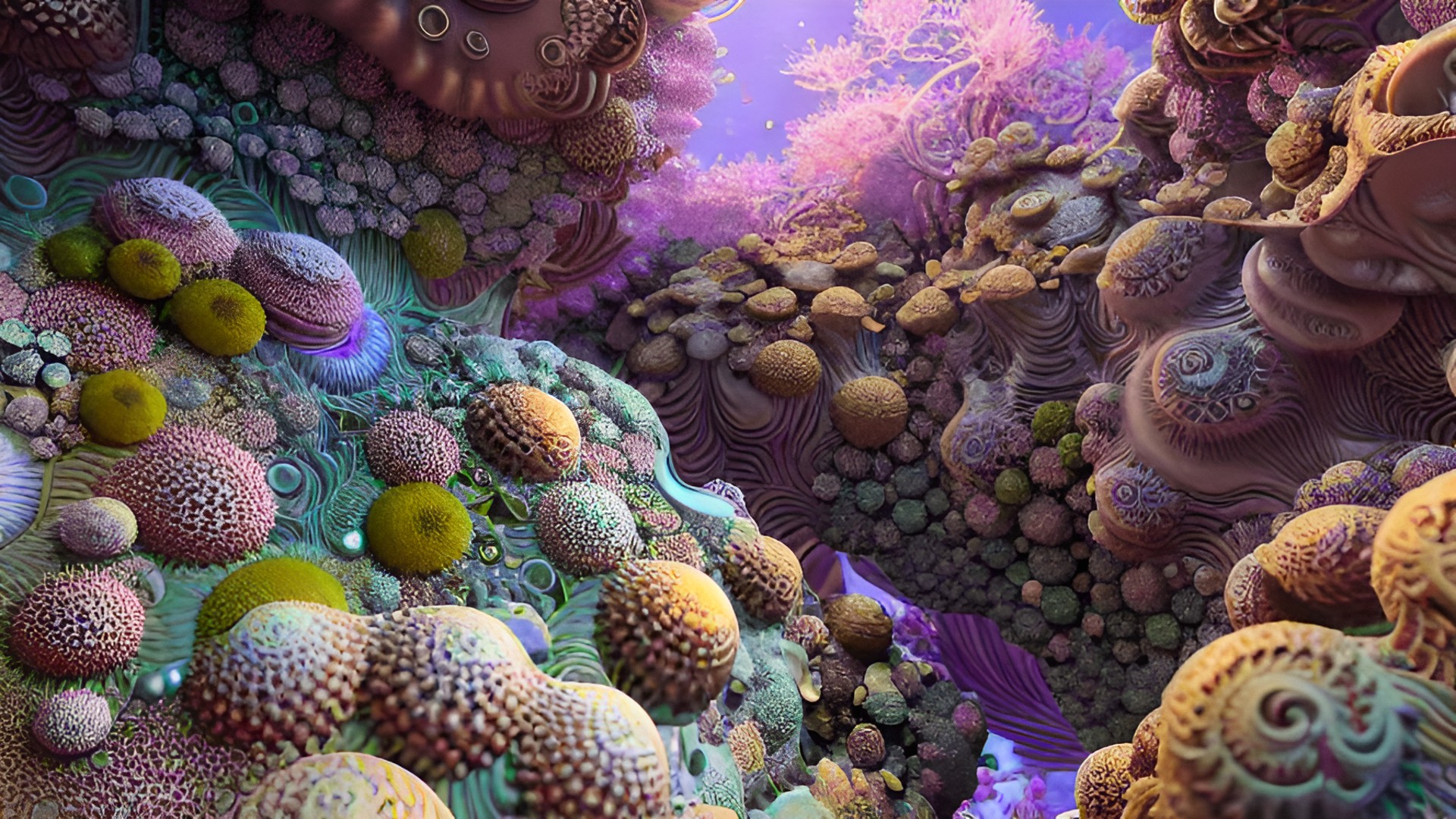 The mandel verse 2 - max resolution: random ornate dreamy fantasy like mandelbulb 3d fractal, (((awsome and creative use of coloring))), insanely detailed. $ugly, blurry$ preview