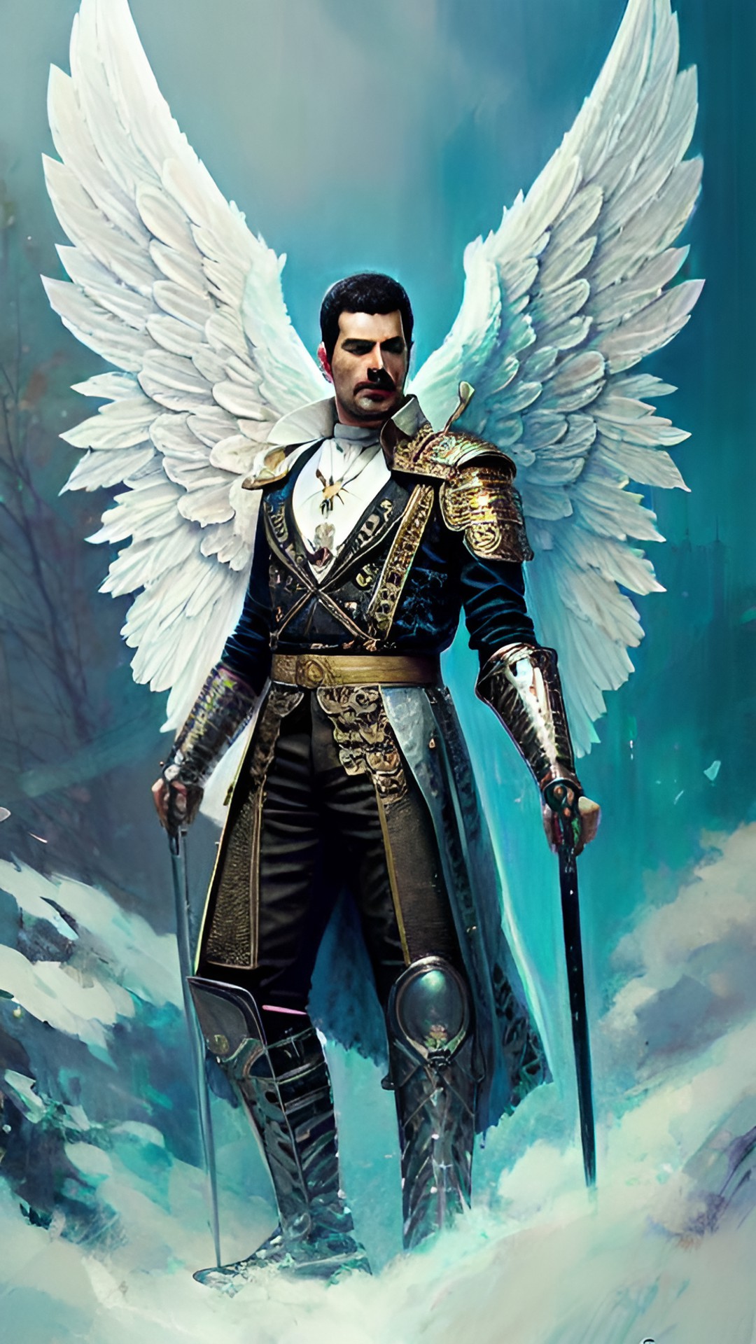 freddy mercury as a guardian angel preview