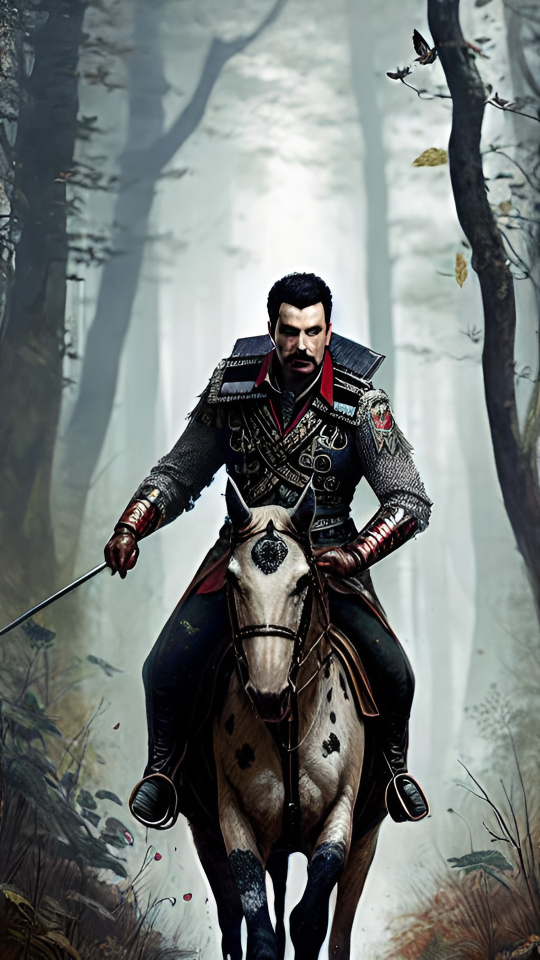 freddy mercury as a huntsman. preview