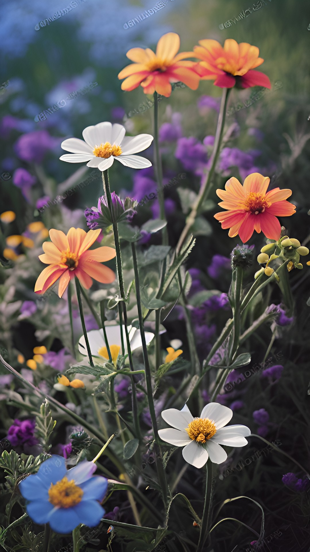 summer meadow flowers preview