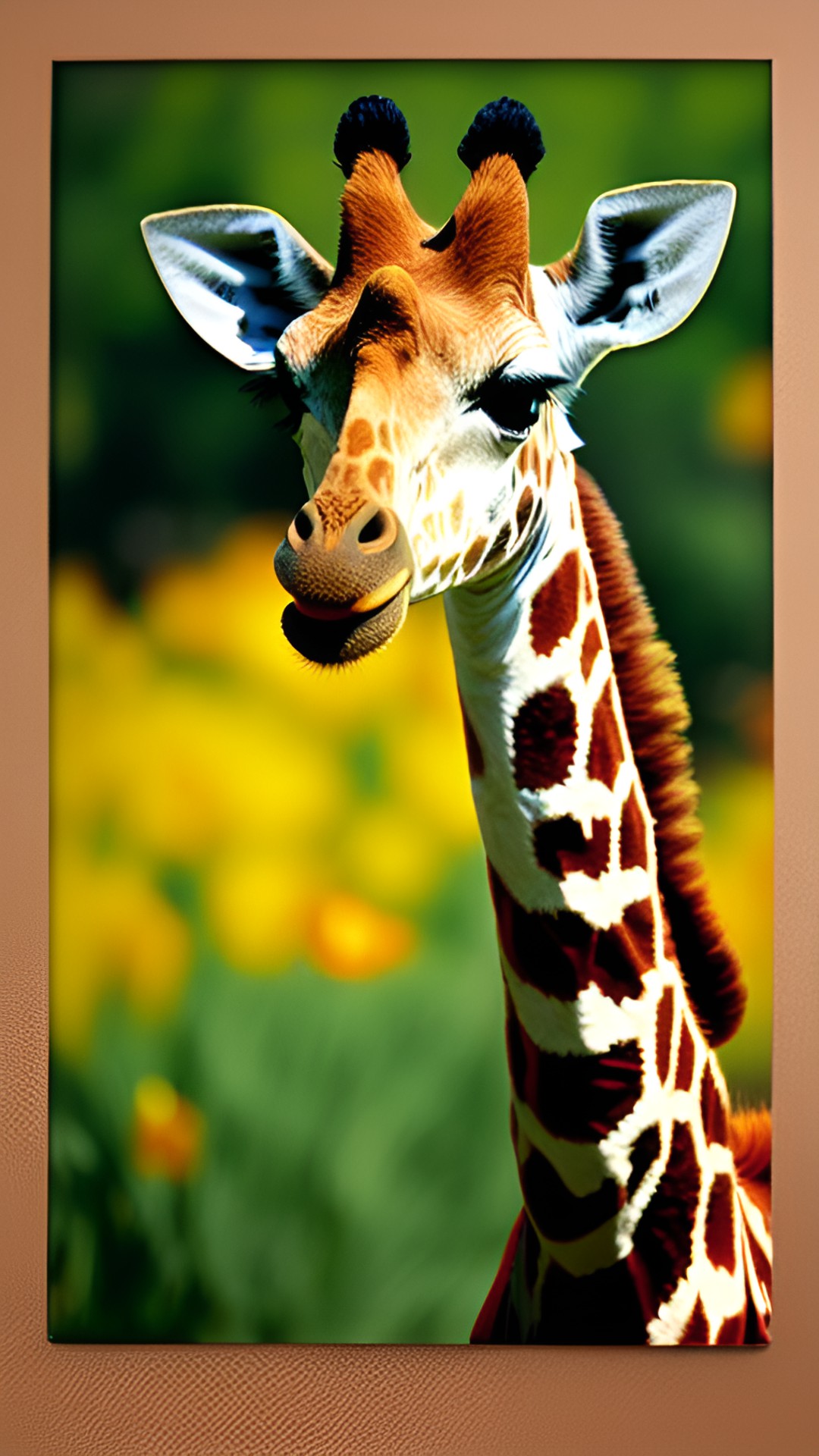 “disney giraffe poster”￼ preview