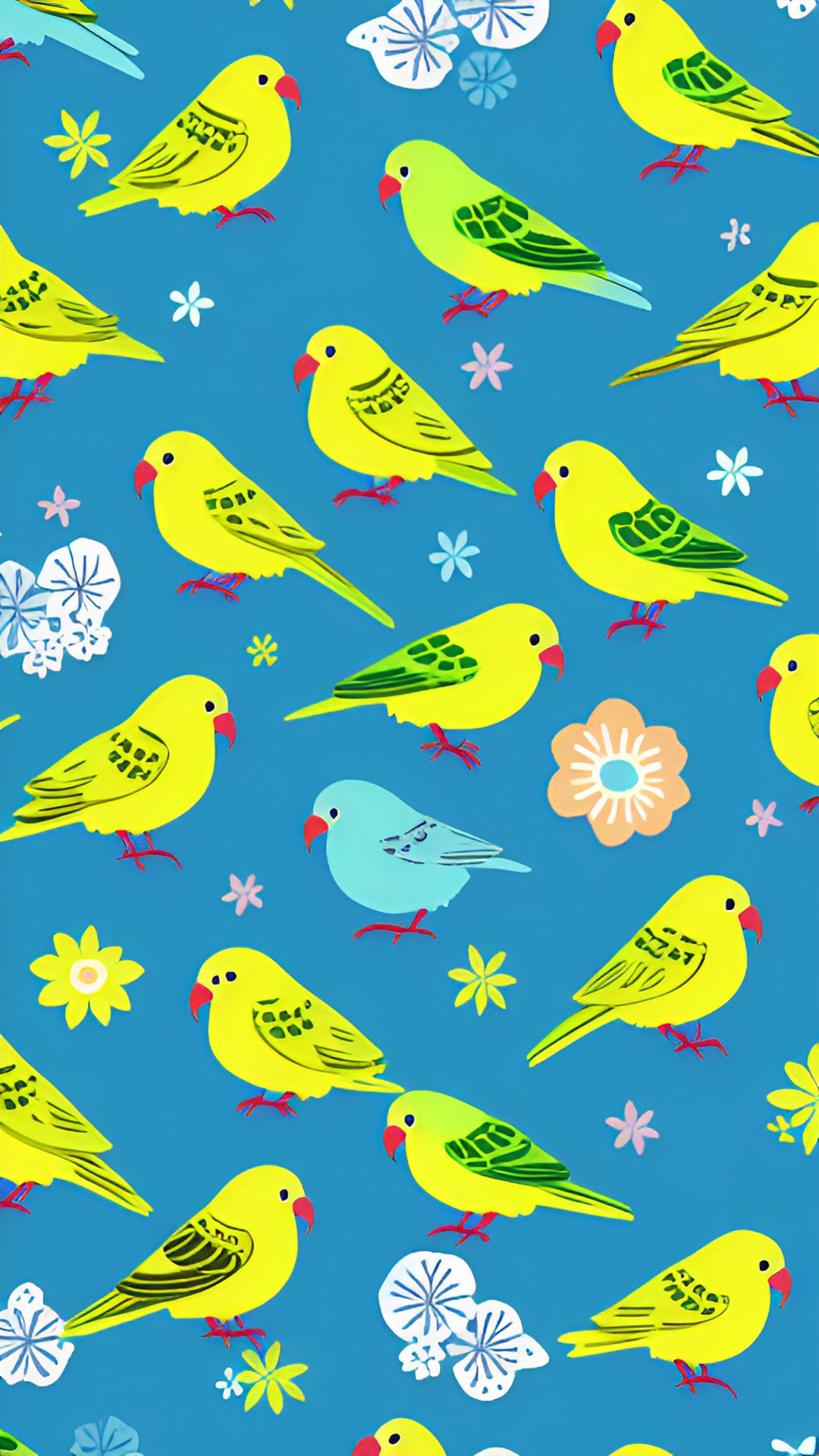 parakeet pattern preview