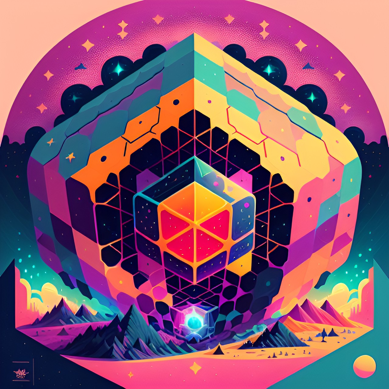 cosmic hypercube preview