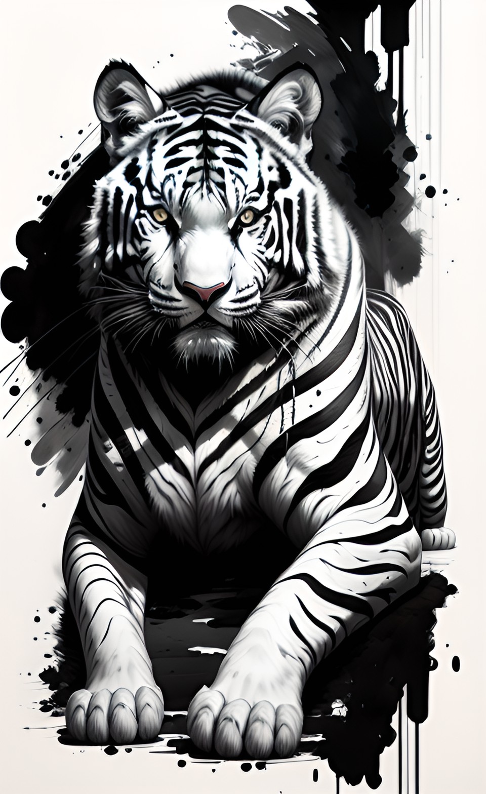 White tiger - white tiger preview