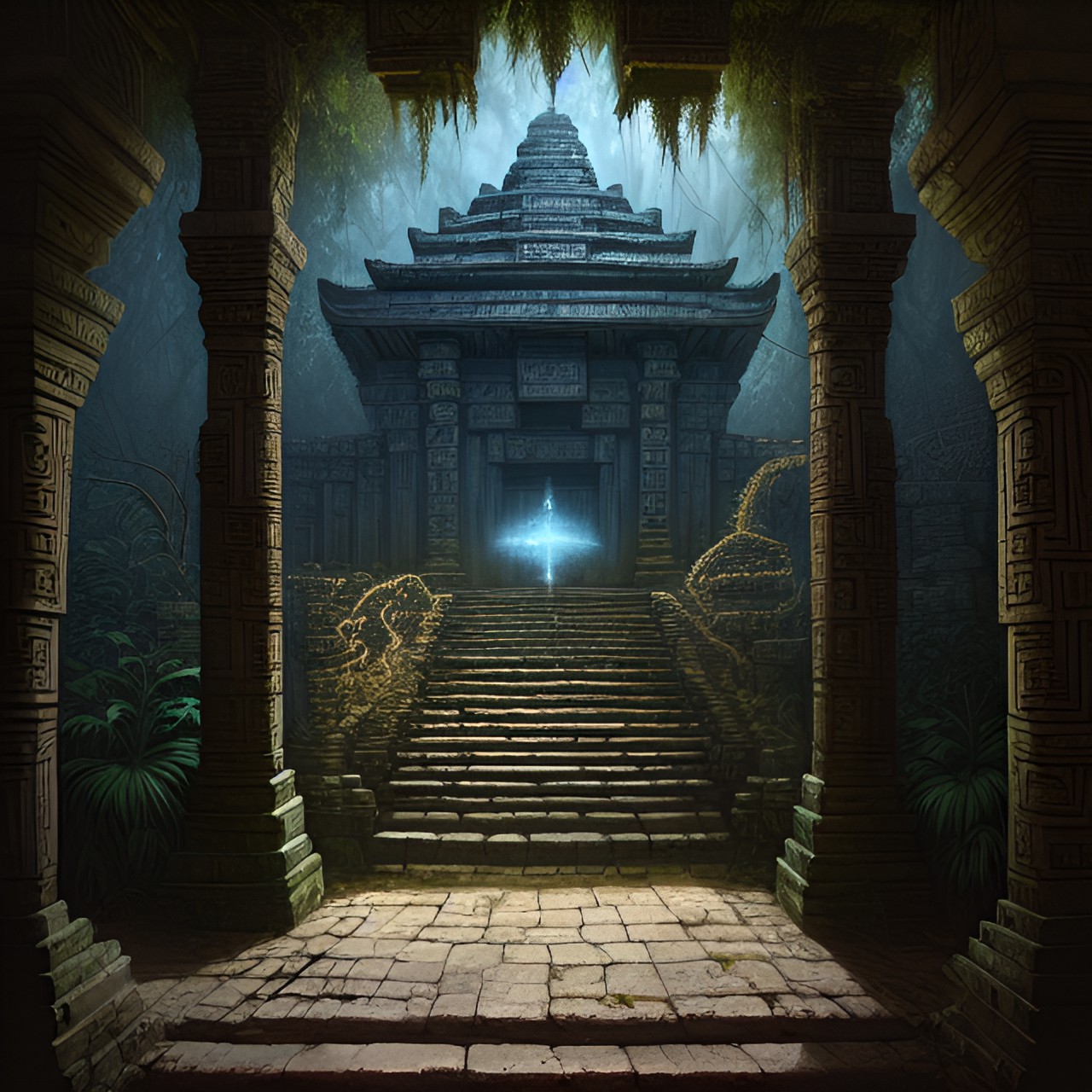 ancient jungle temple preview