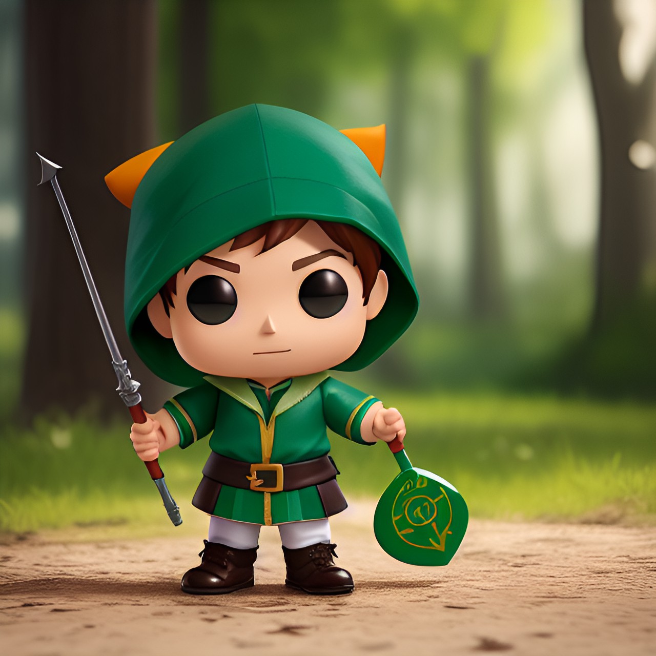 "chibi kid robin hood" preview