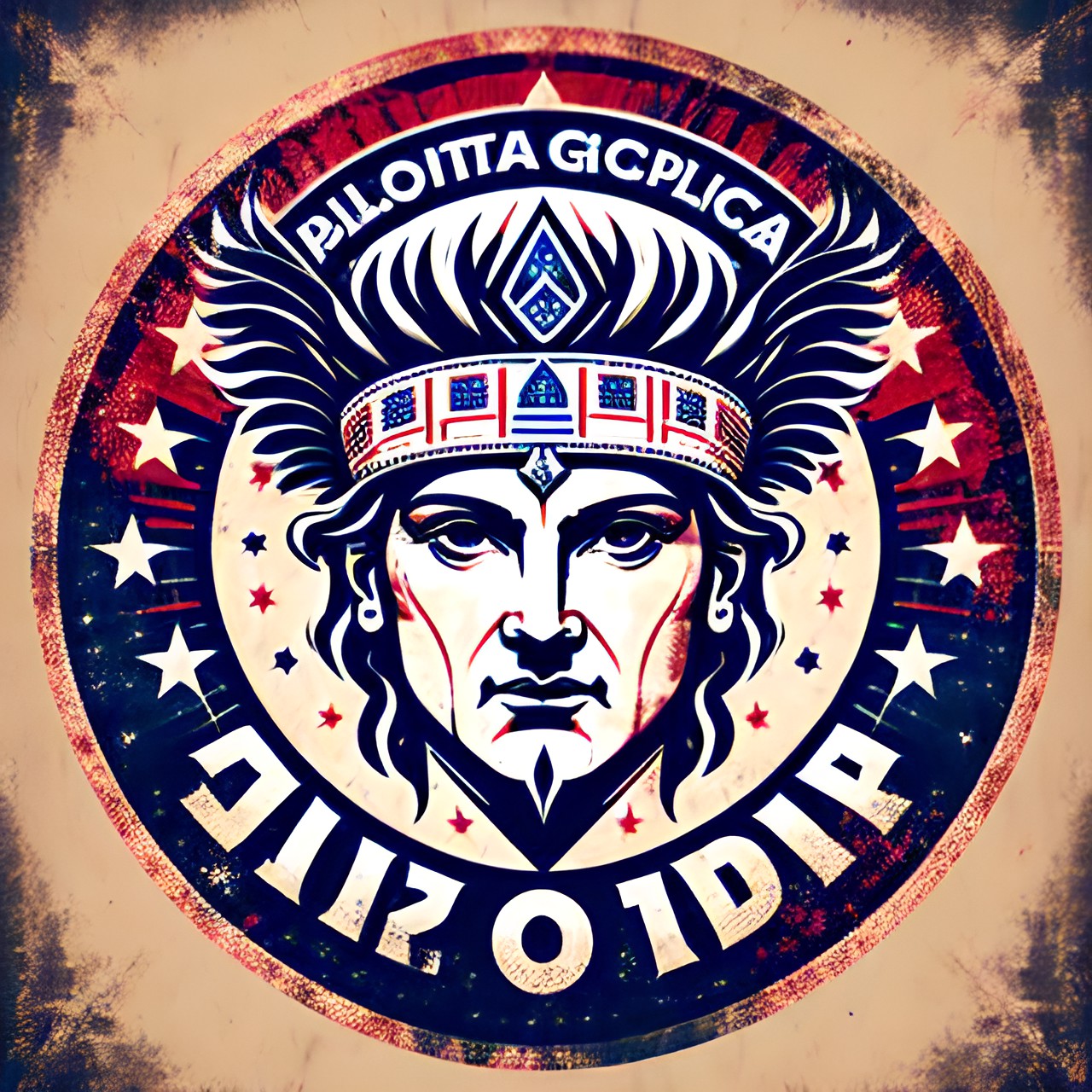 political campaign logo for ancient gods party usa preview