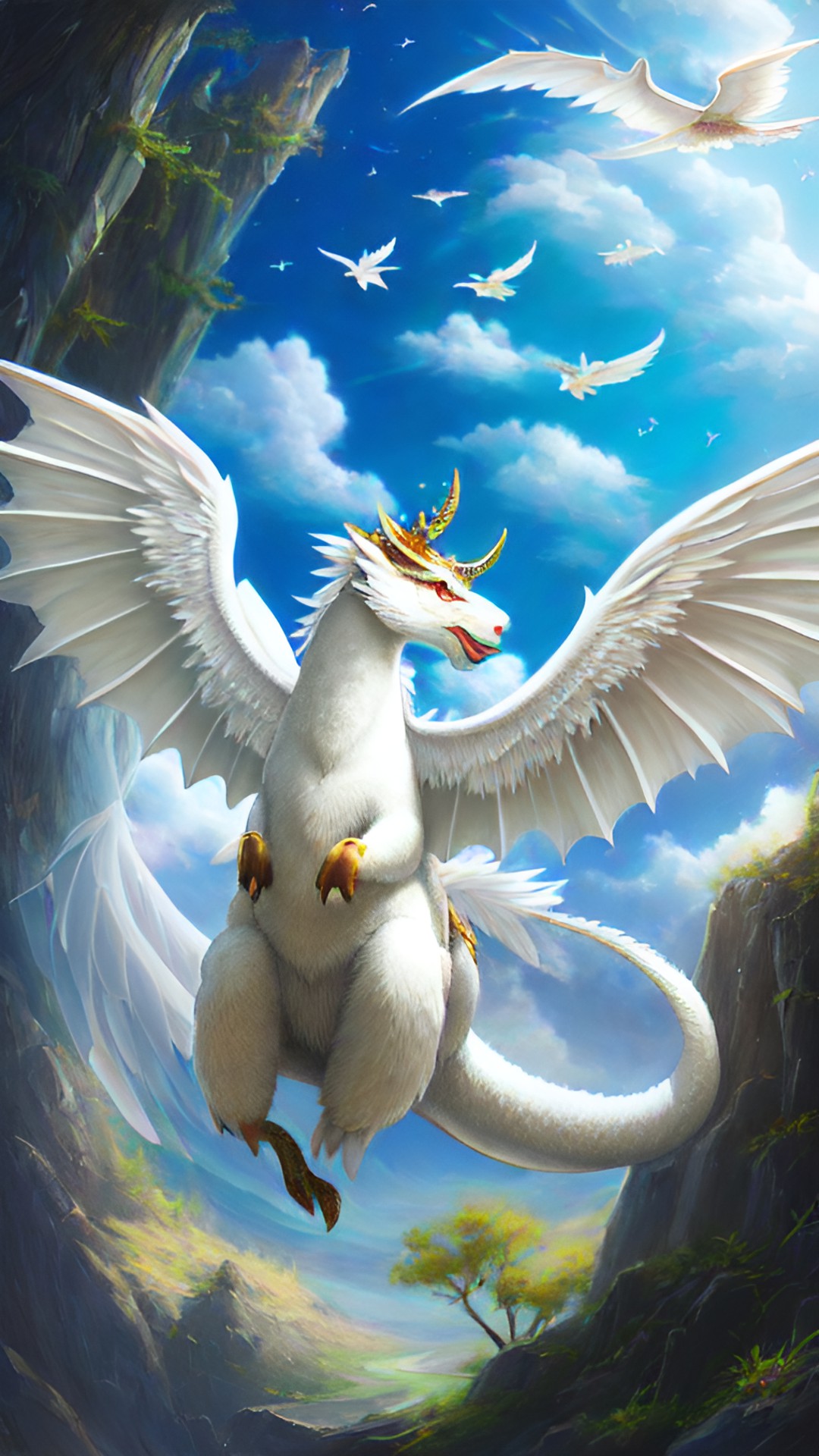 angelic dragon preview