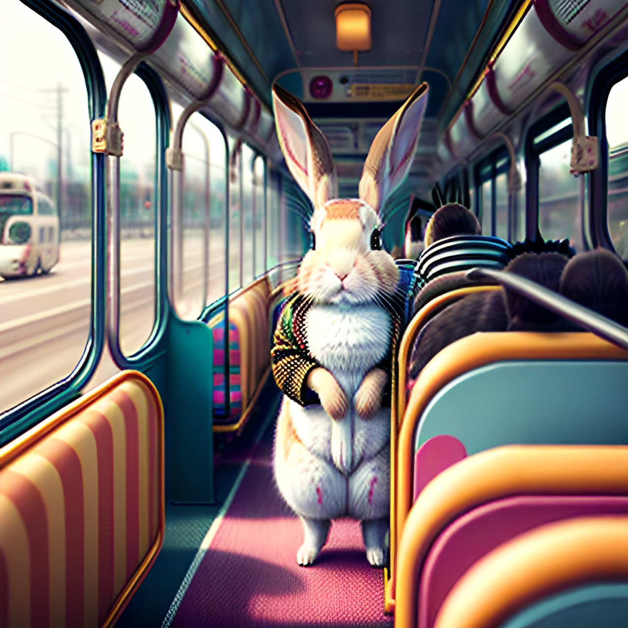 rabbits on the bus preview