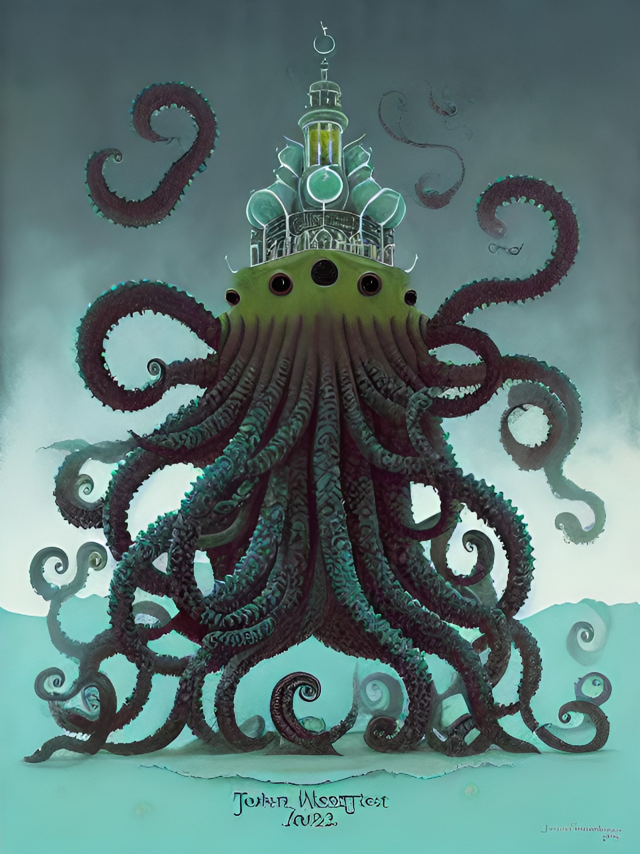 tentacle monster  for president 2024 usa preview