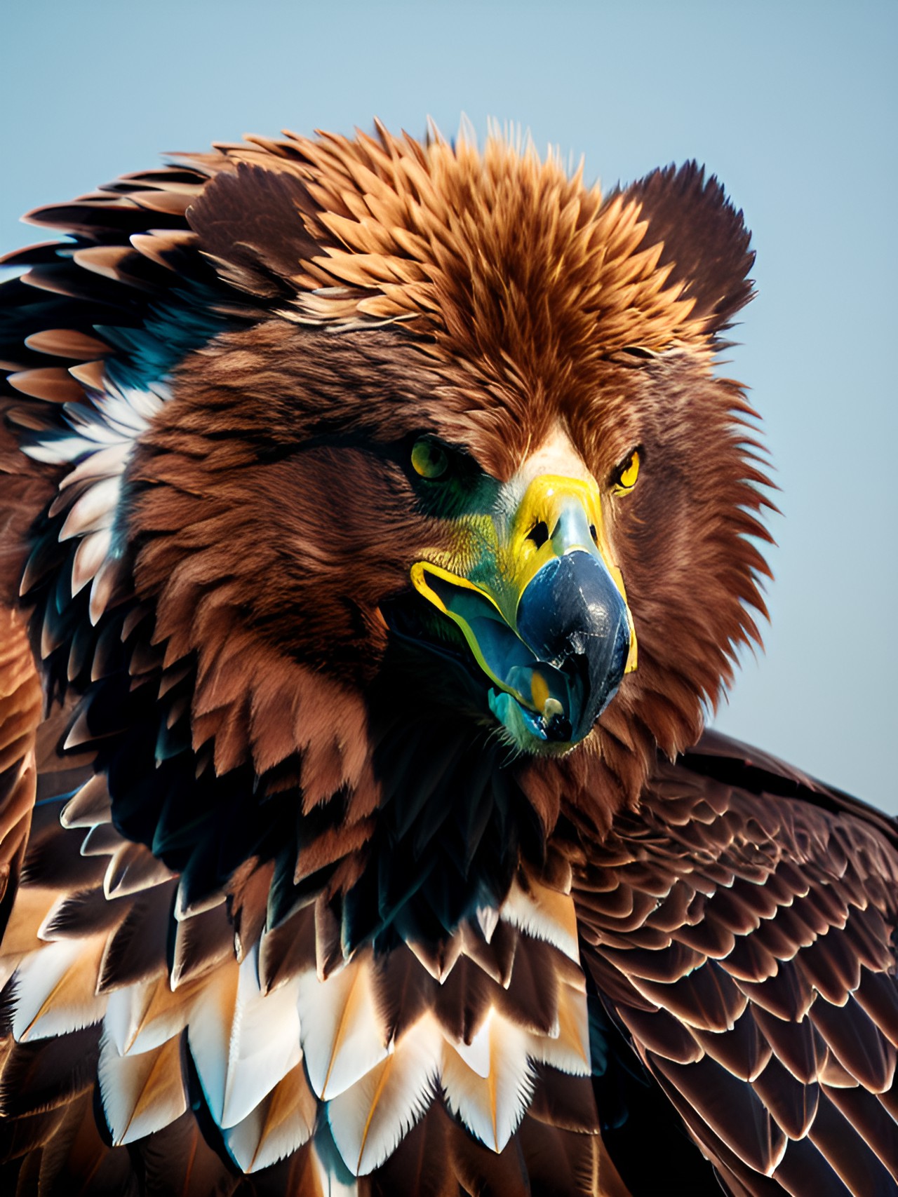 hybrid of a bald eagle + grizzly bear preview