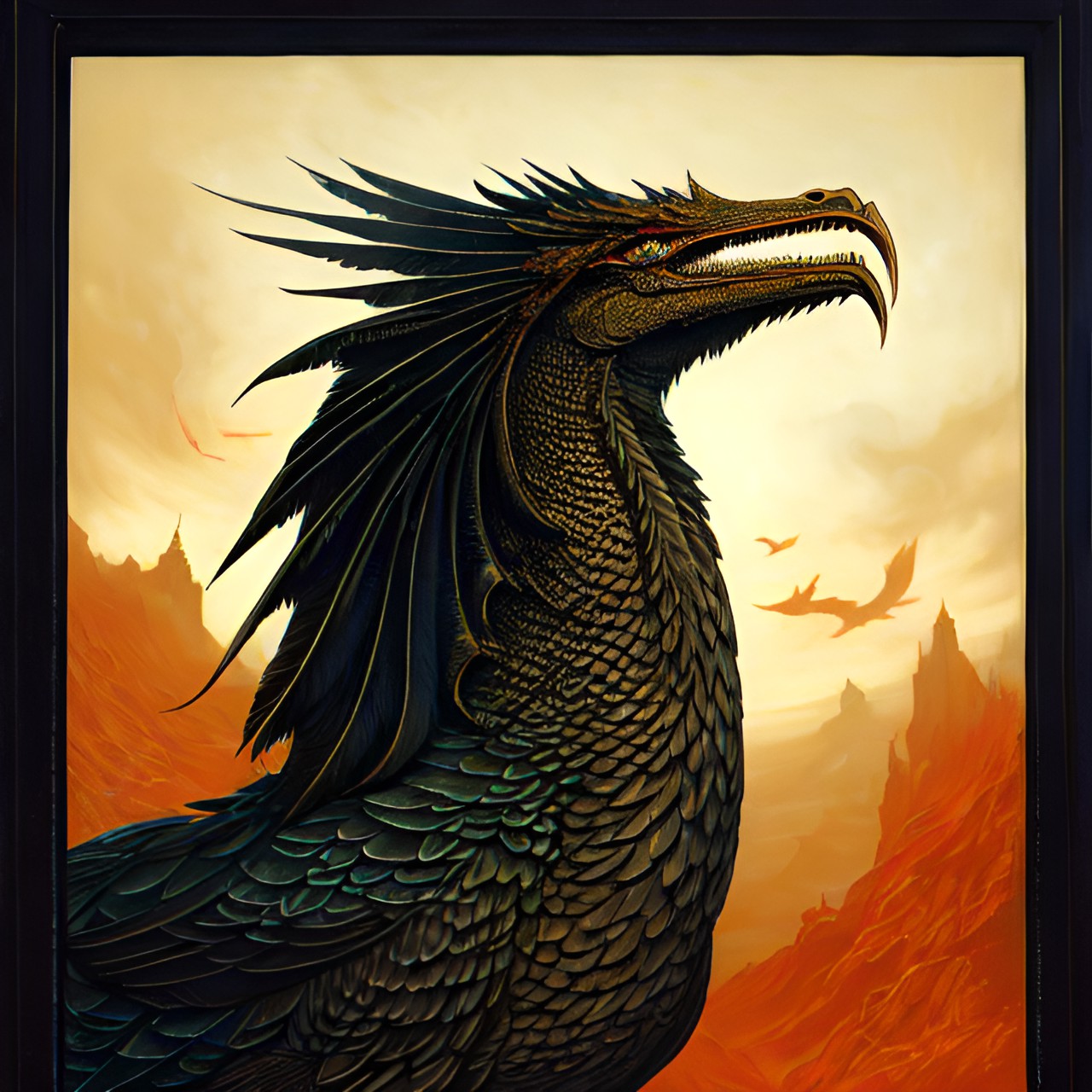 feathered dragon preview