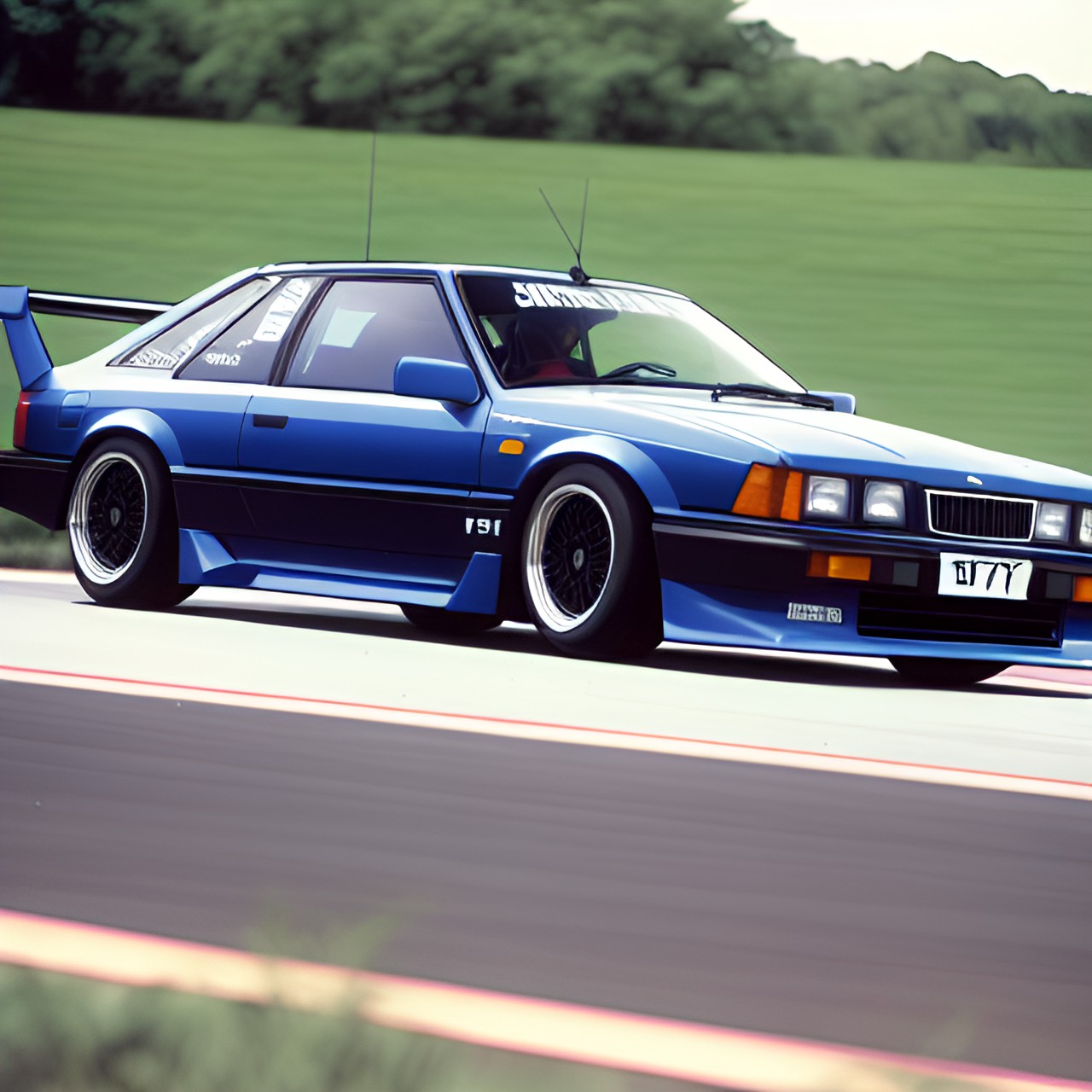 1985 dtm street legal version rectangular aggressive car preview