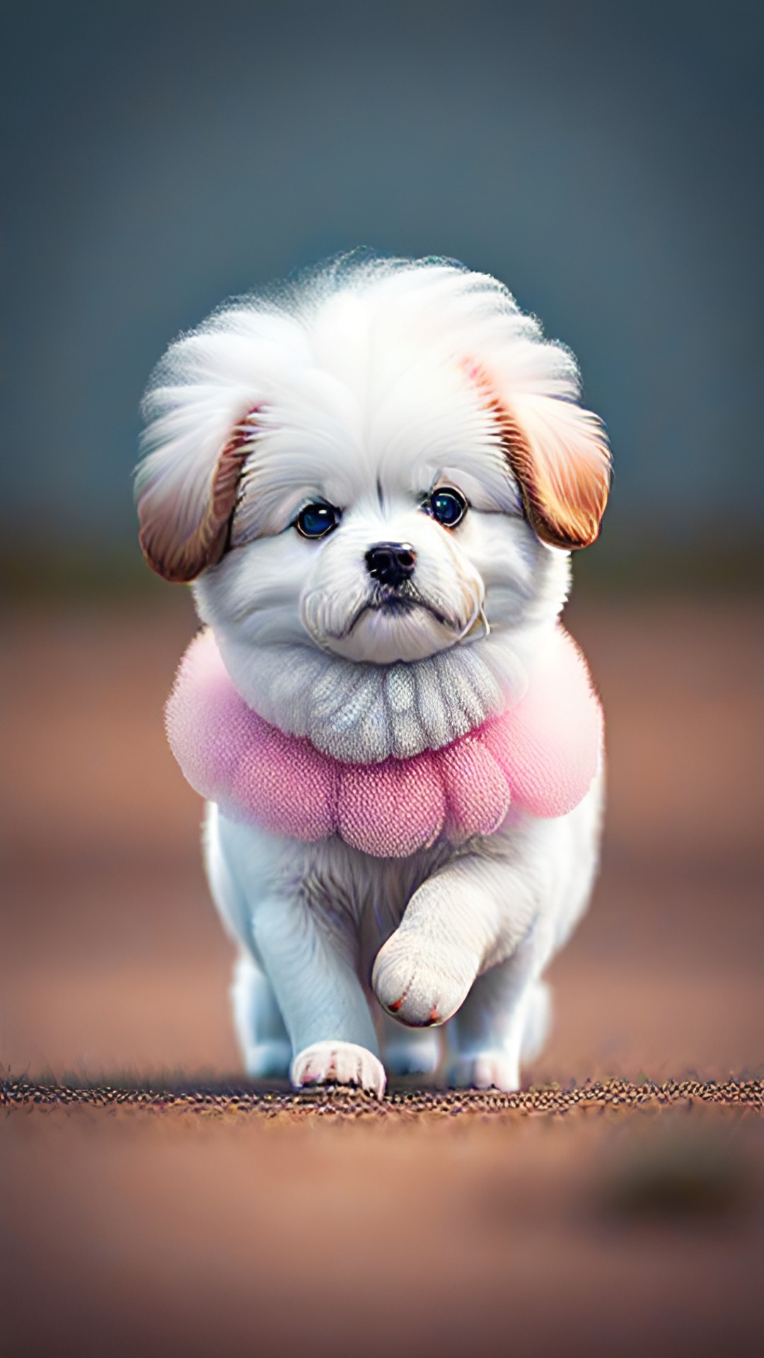 :3 - cutest dog - the most adorable dog with a heart-shaped patch on its fluffy chest, playful eyes full of mischief, and a wagging tail that resembles a fluffy plume of cotton candy. preview