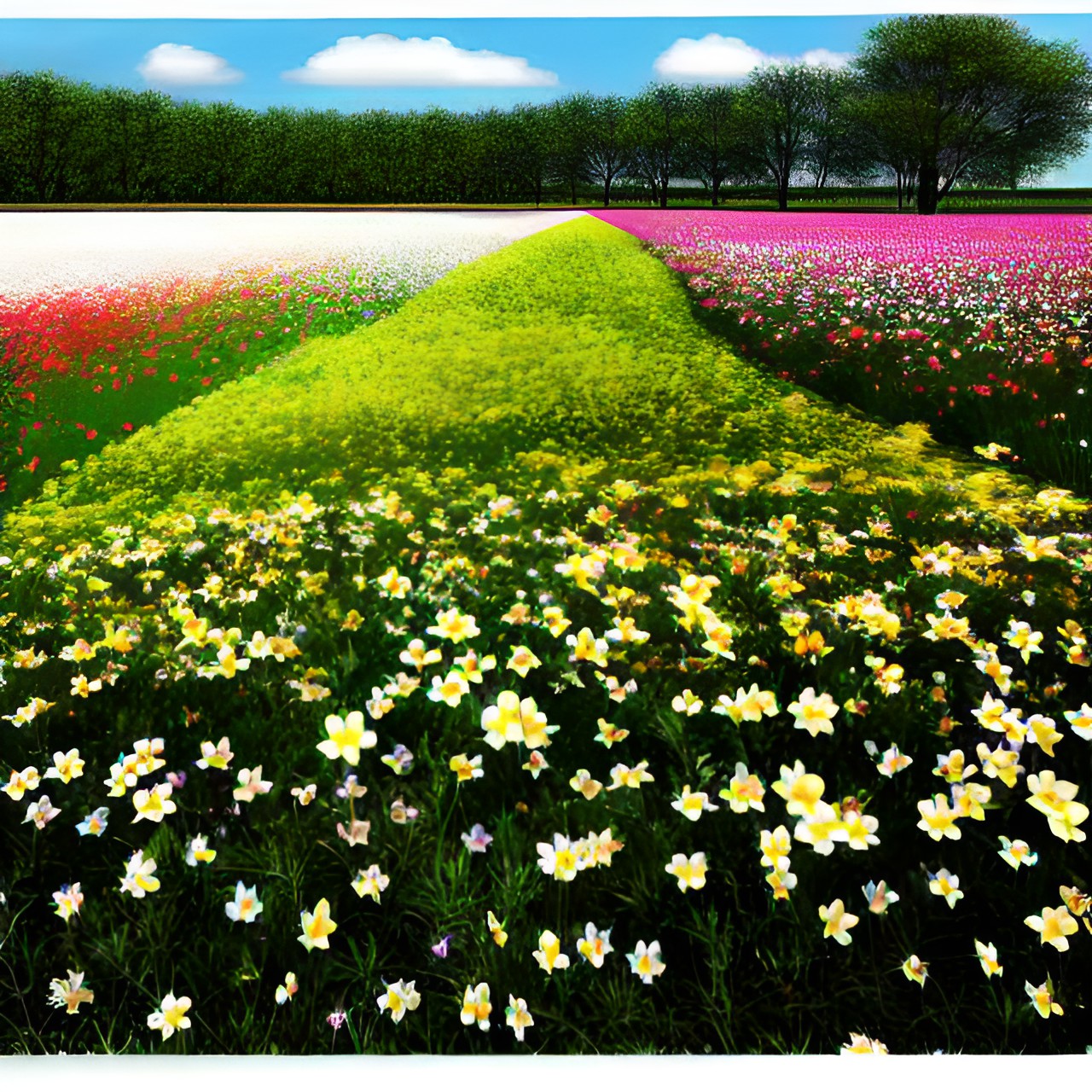 flower - field of flowers preview