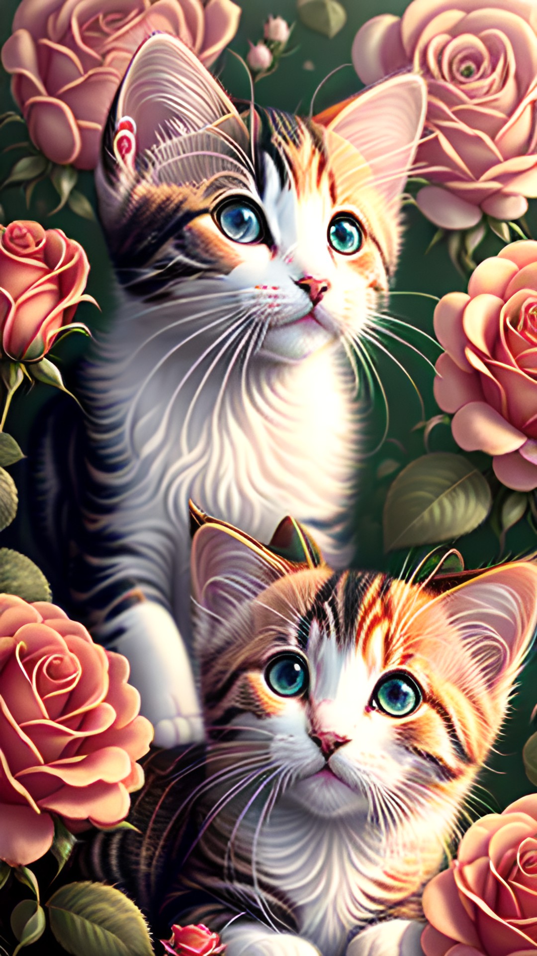 roses and whiskers on kittens preview