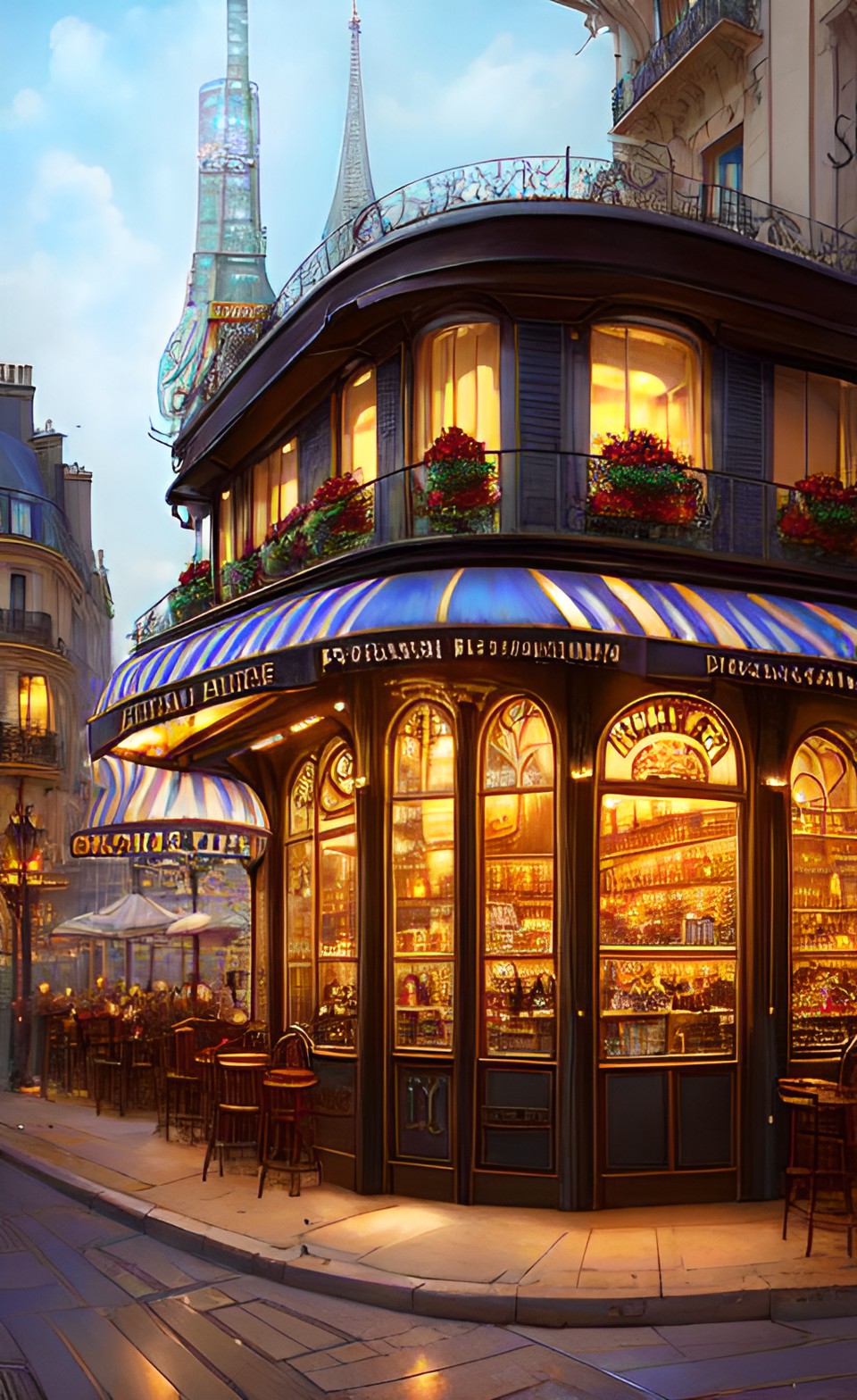 parisian cafe preview