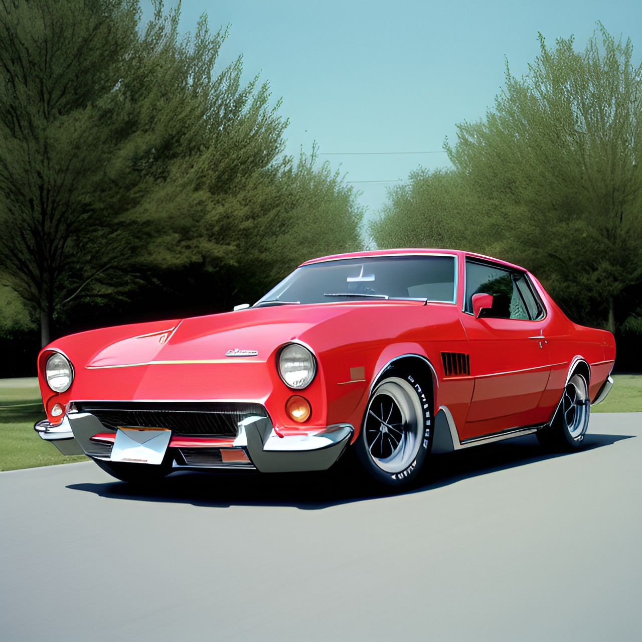 1970's compact mid engine coupe preview