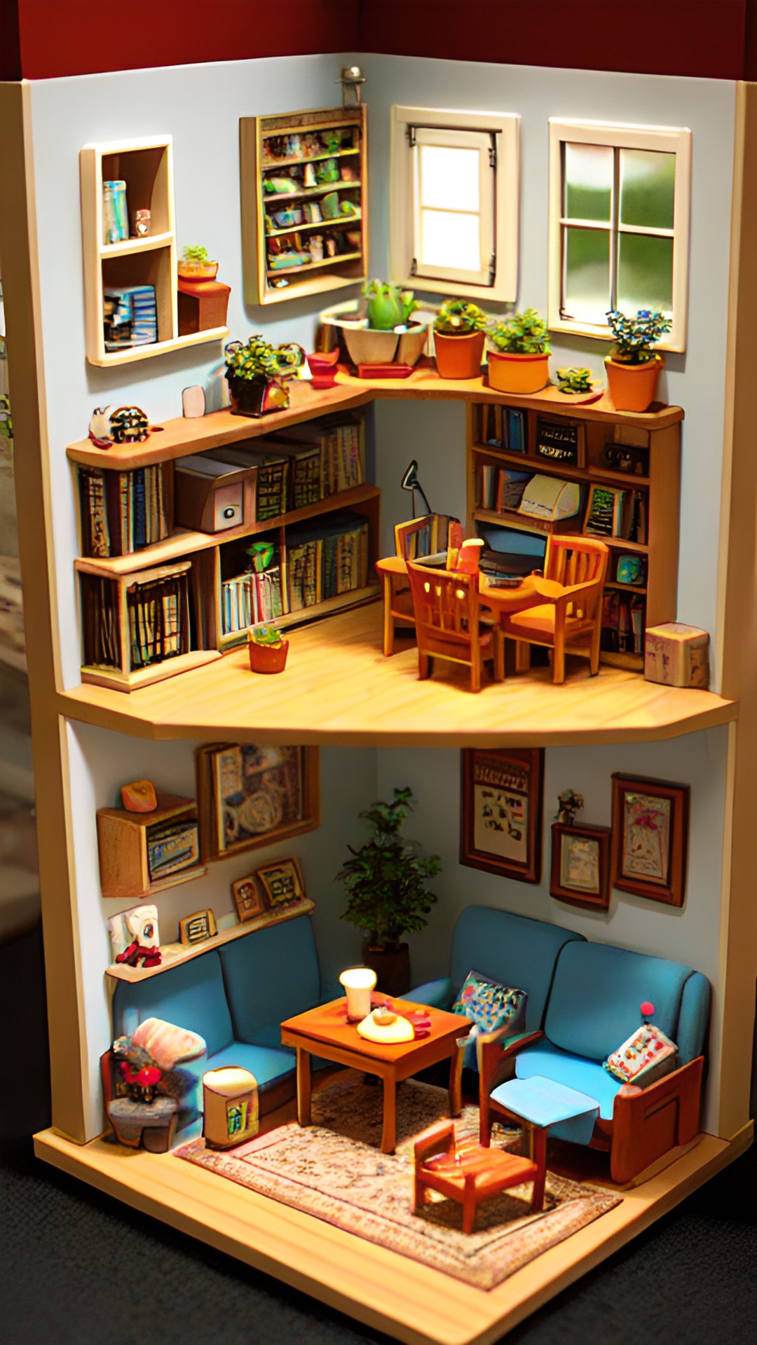 miniature living room for mice preview