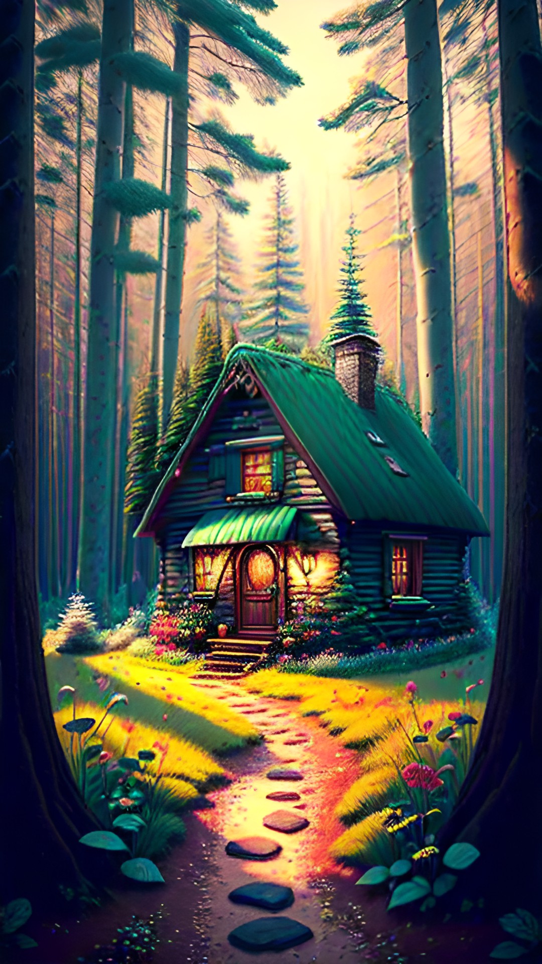 a pretty little cottage in the woods preview