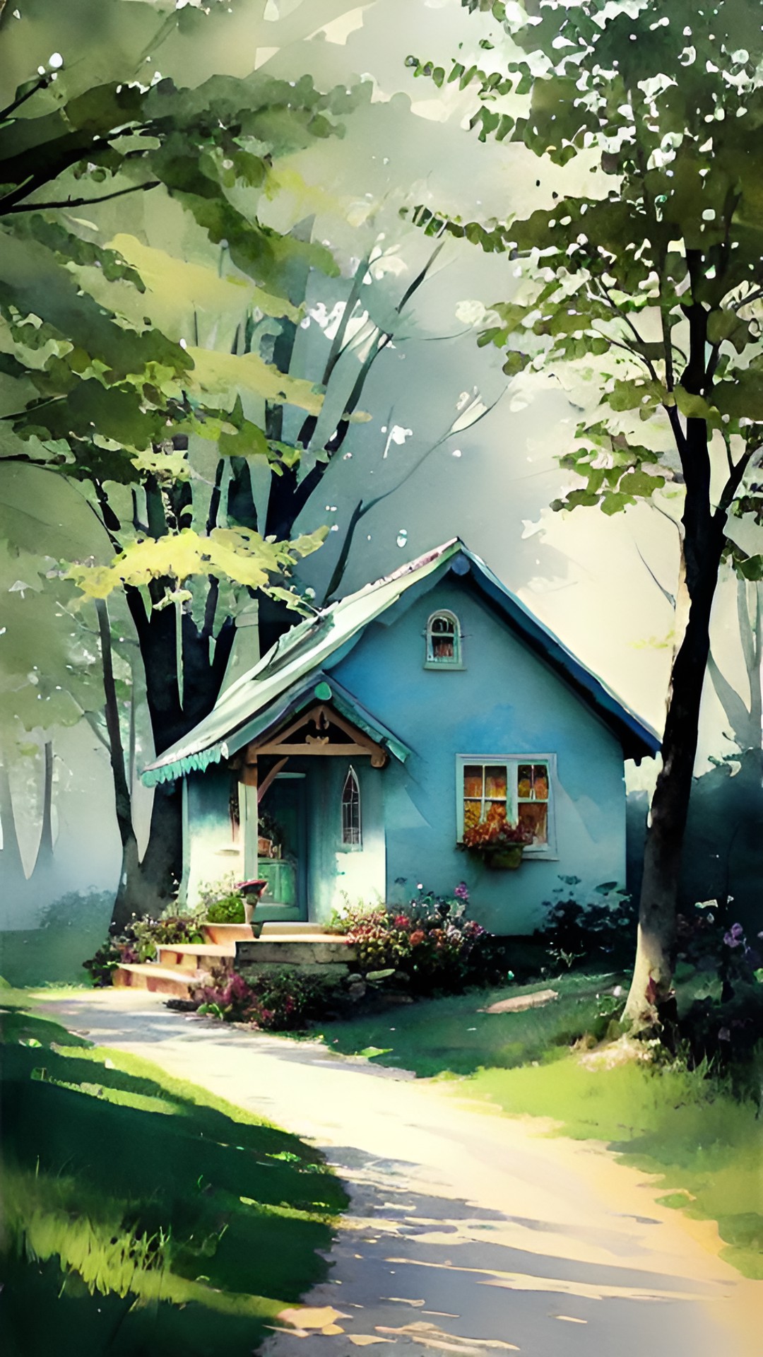 a pretty little cottage in the woods preview