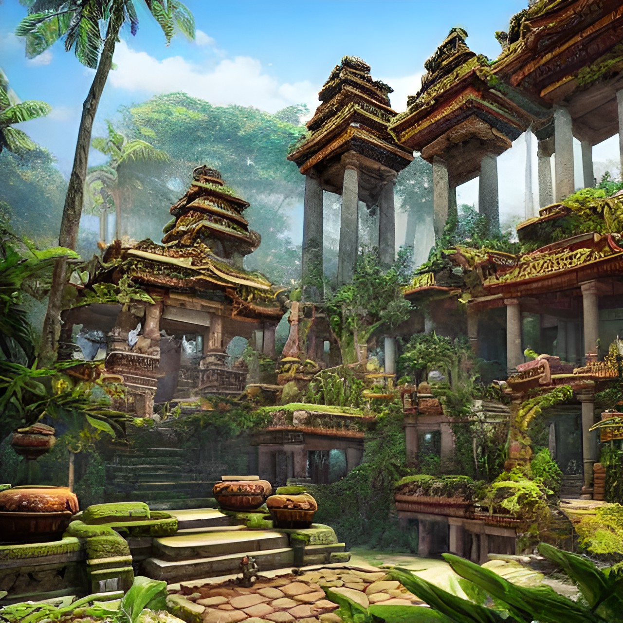 ancient jungle temple preview