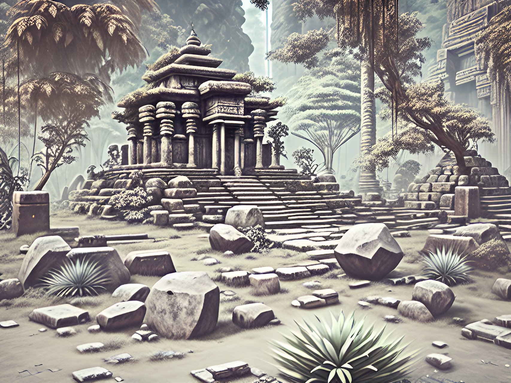 ancient jungle temple preview