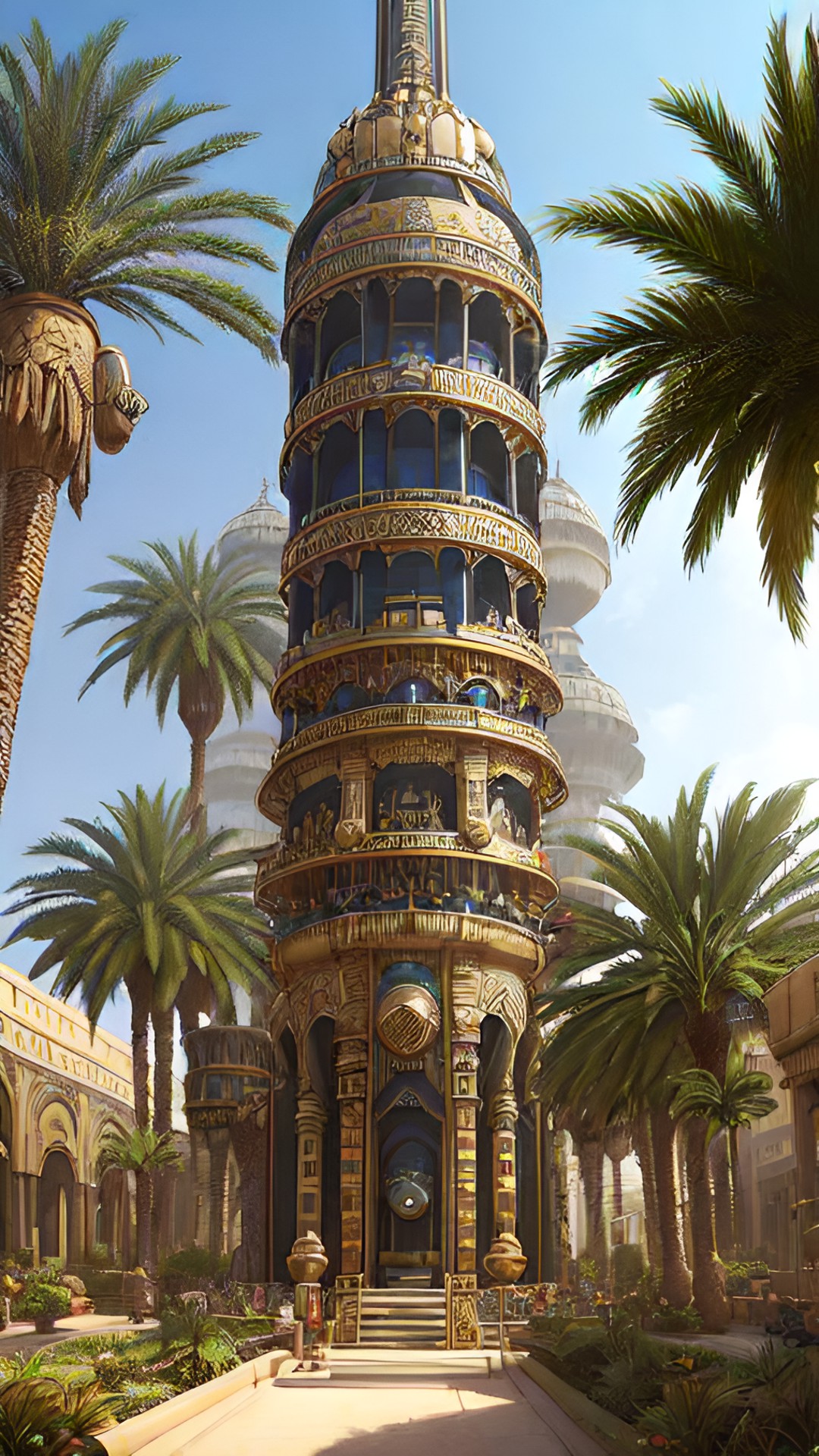 ancient egypt palm trees preview