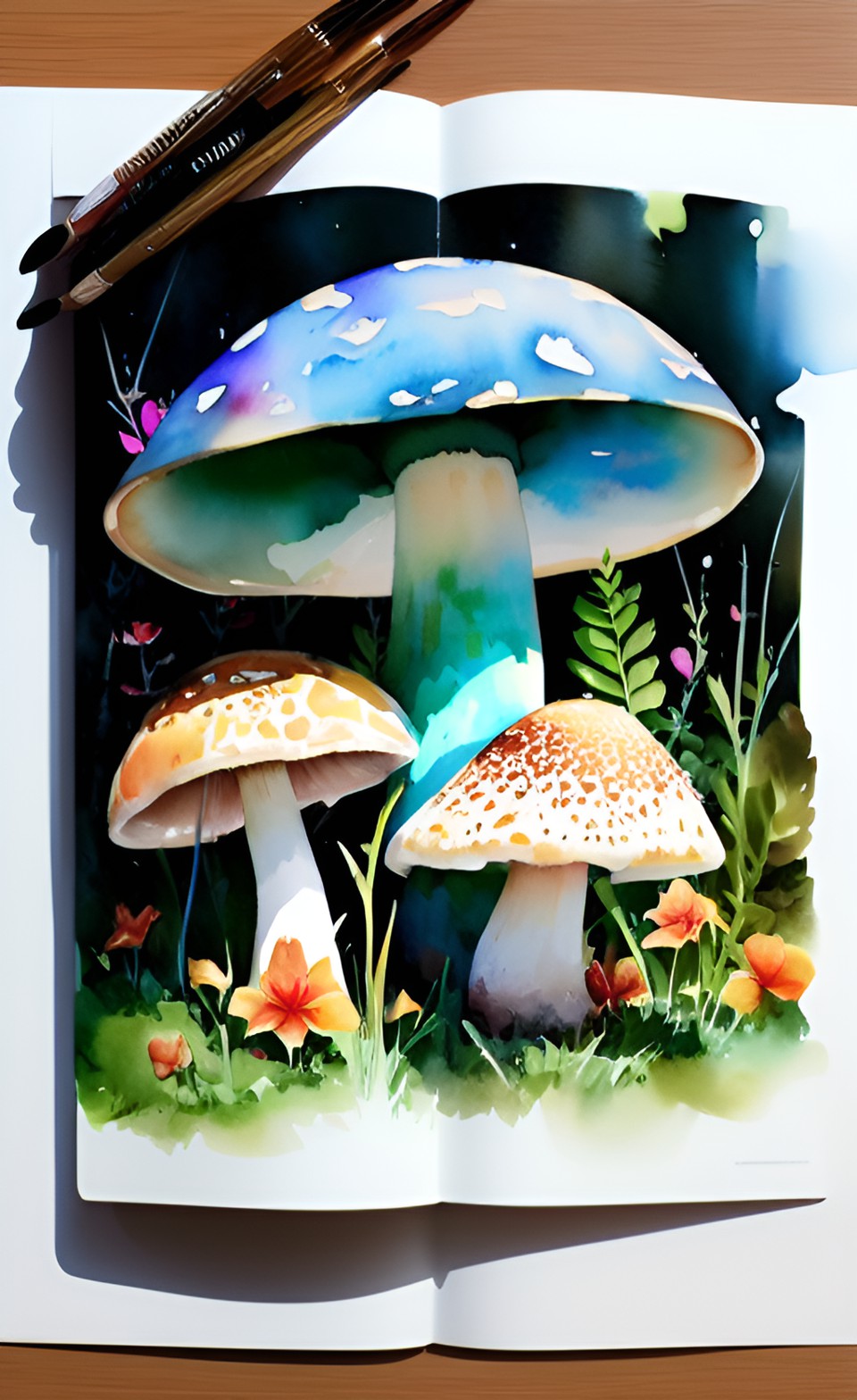 mushroom encyclopedia,cute preview