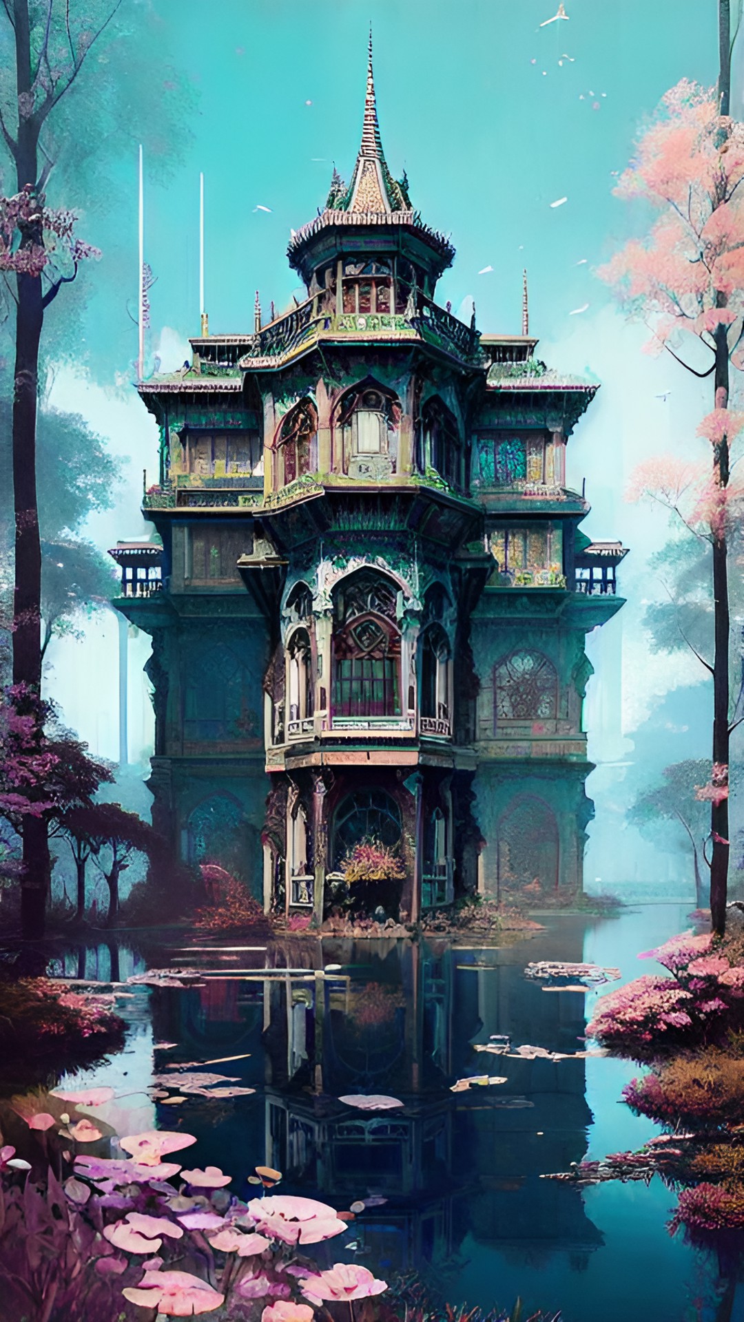 submerged mansion preview