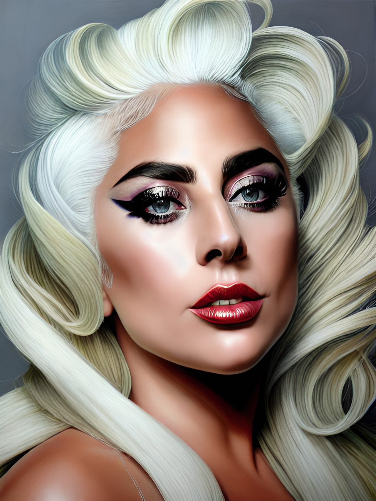 lady gaga highly detailed portrait preview