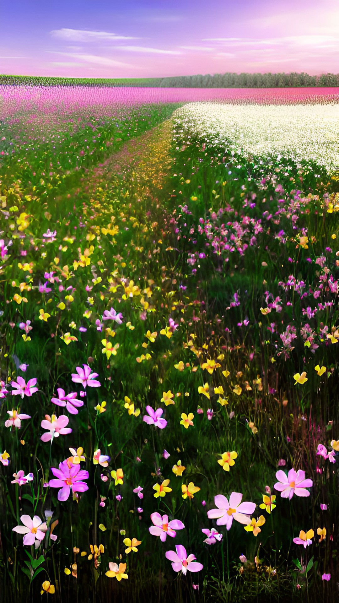 field of flowers preview