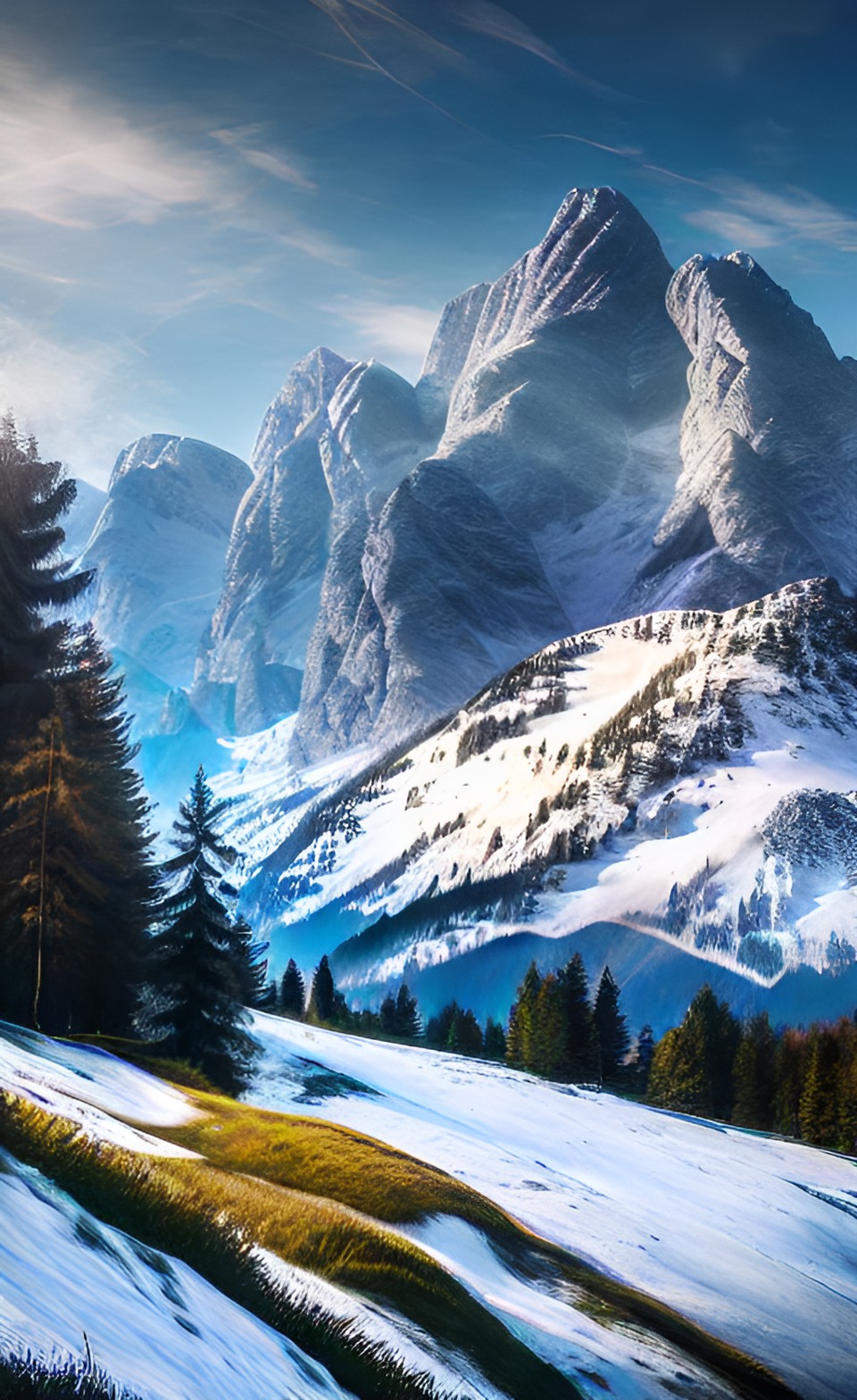 witcher mountains preview