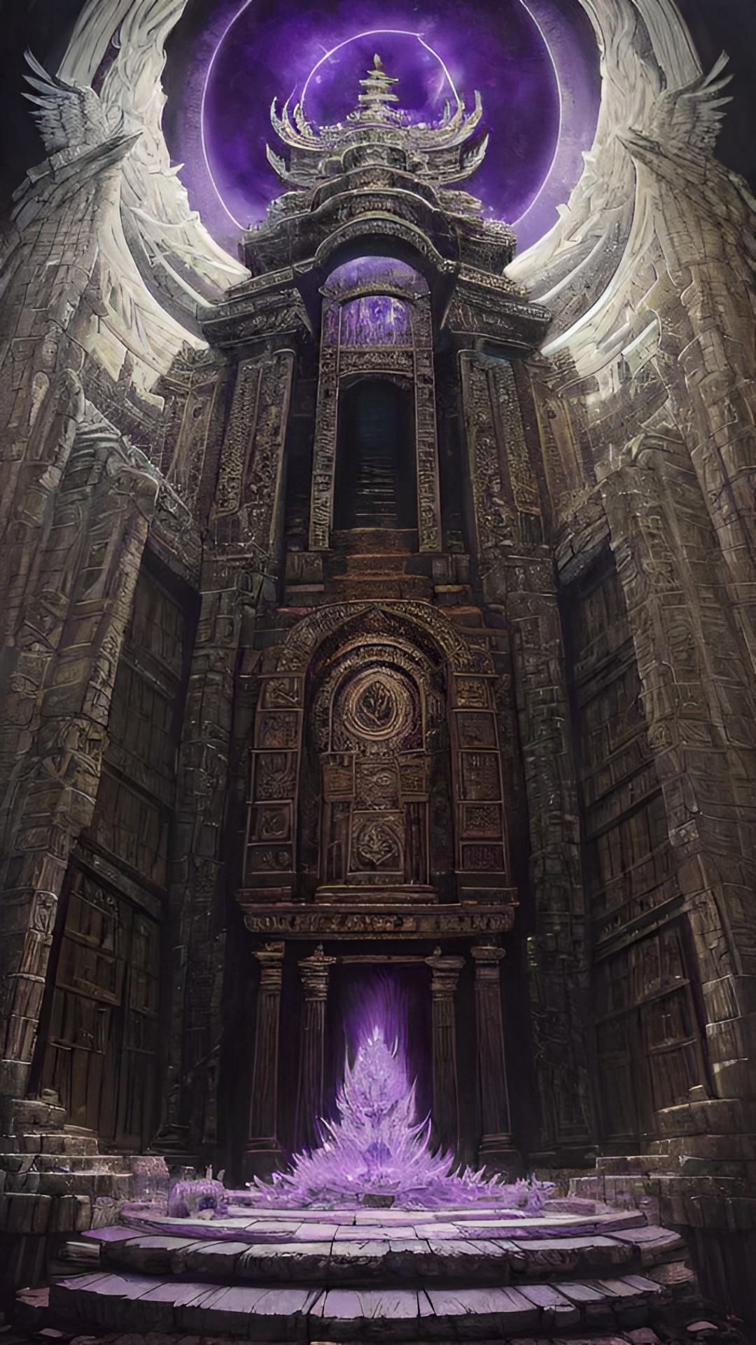 ancient temple of ravens amethyst preview