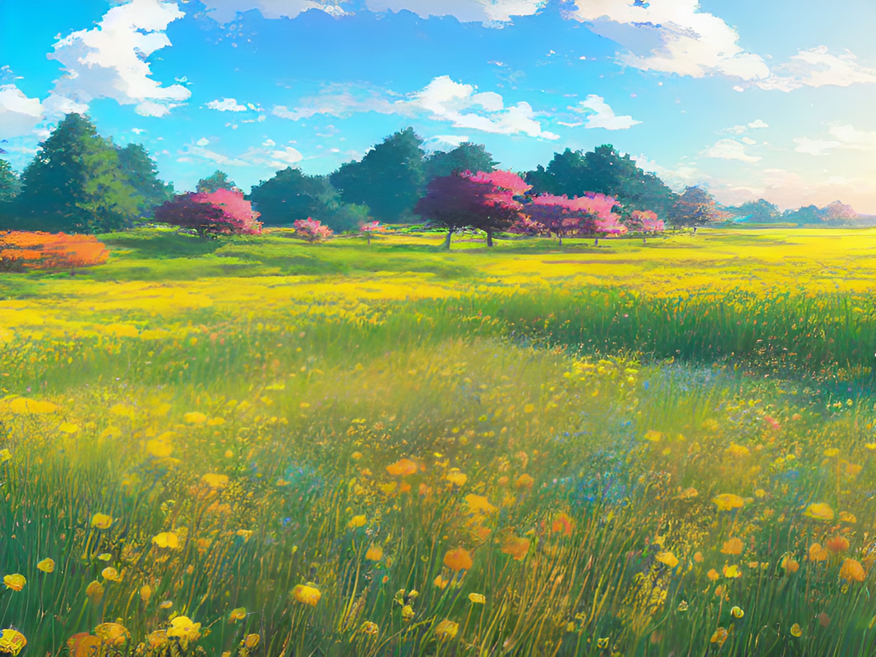 field of flowers preview