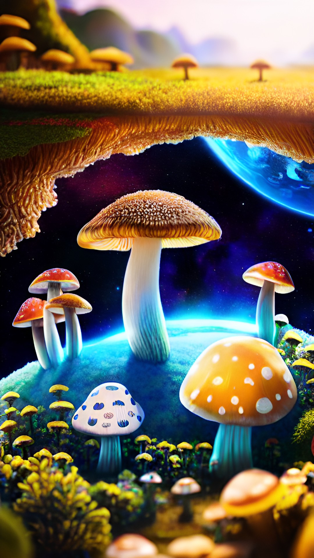 mushroom planet earth preview