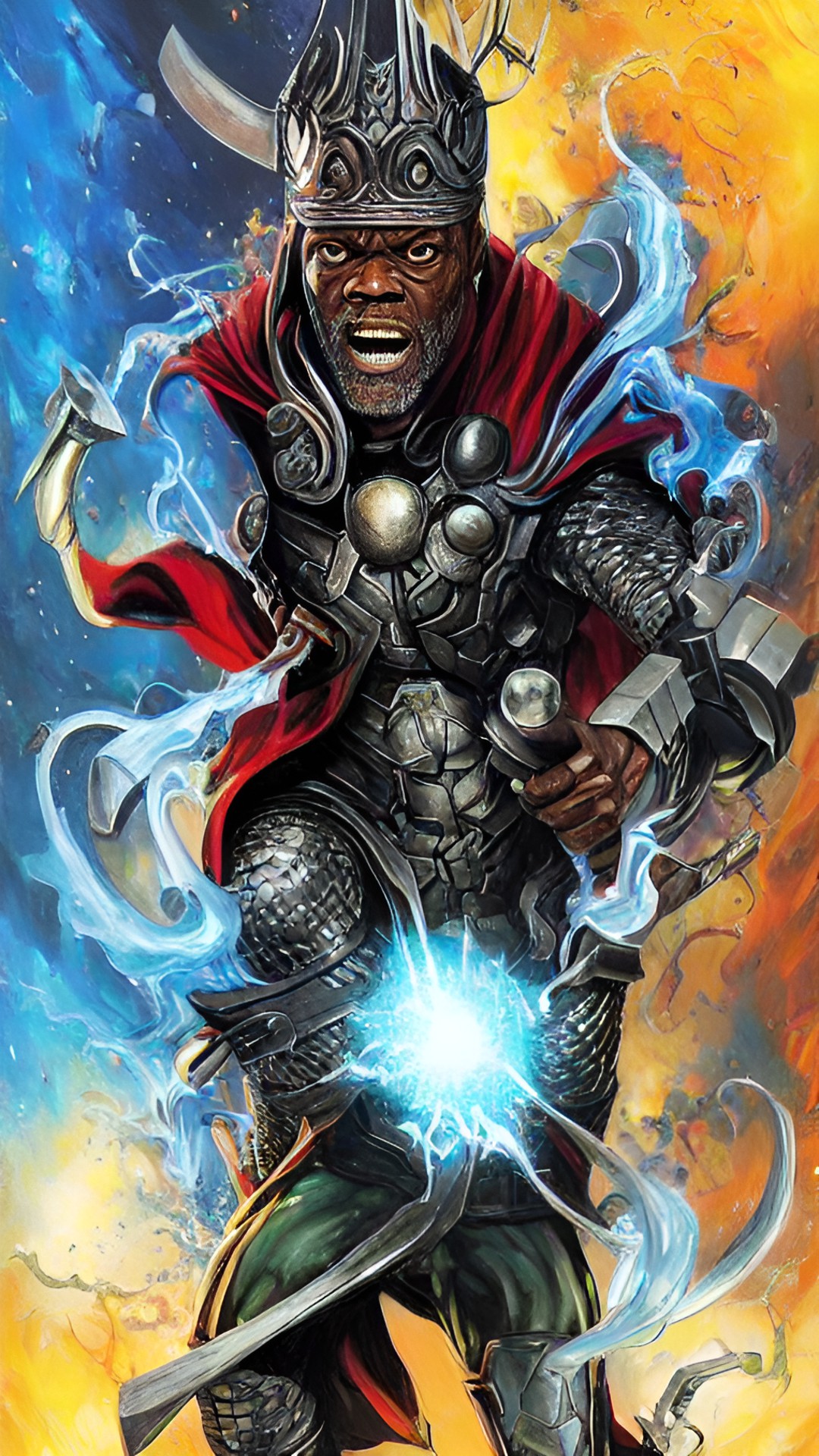 samuel l. jackson as thor preview