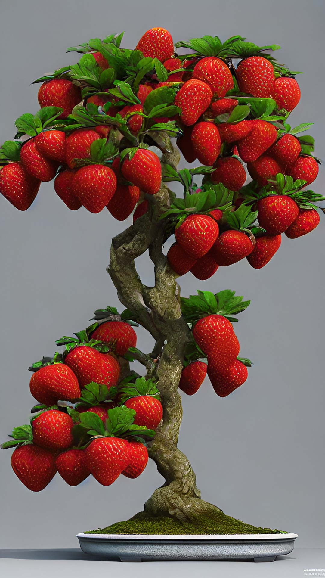 strawberry bonsai tree preview