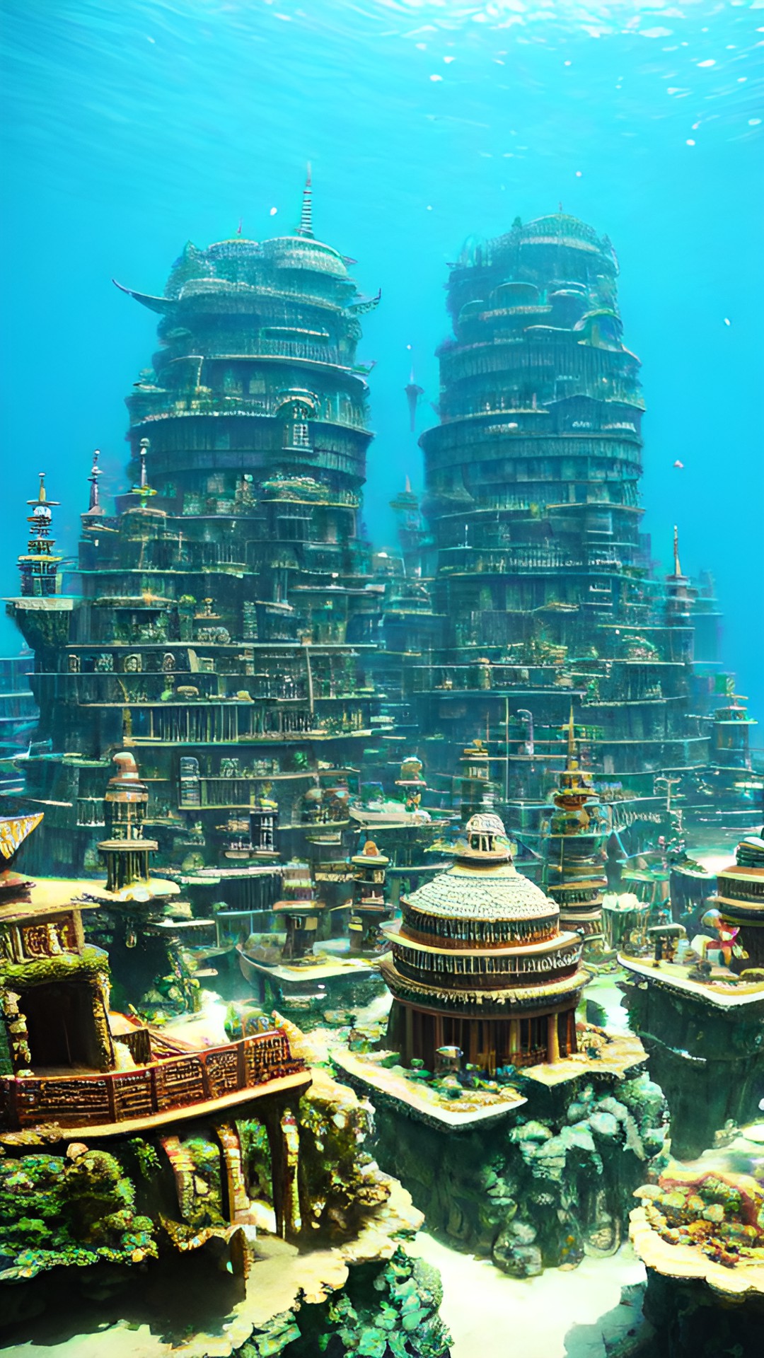 exploring underwater city preview