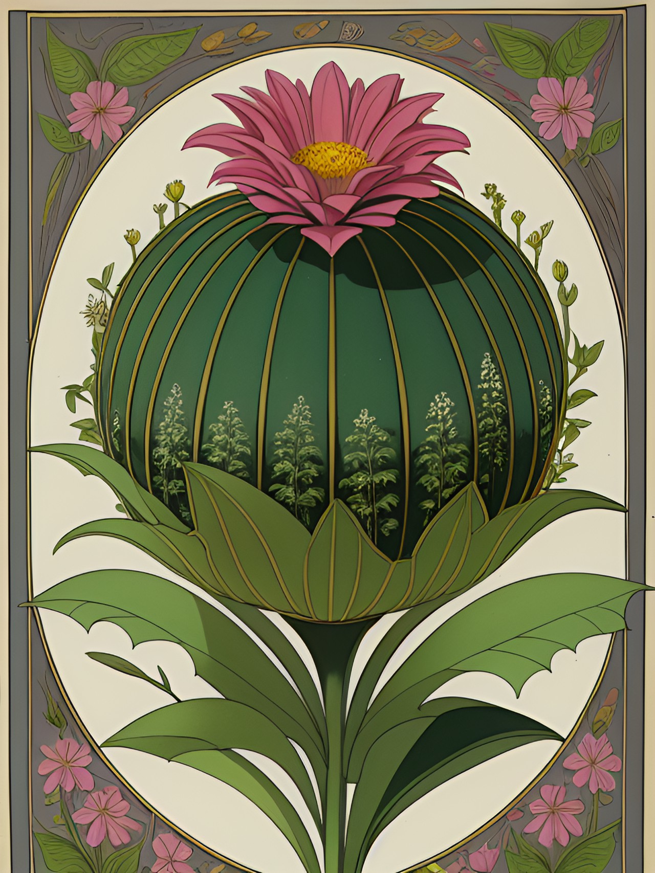 a vintage botanical illustration of a flower from a strange bizarre otherworldly surreal alien planet, in the style of georg dionysius ehret preview