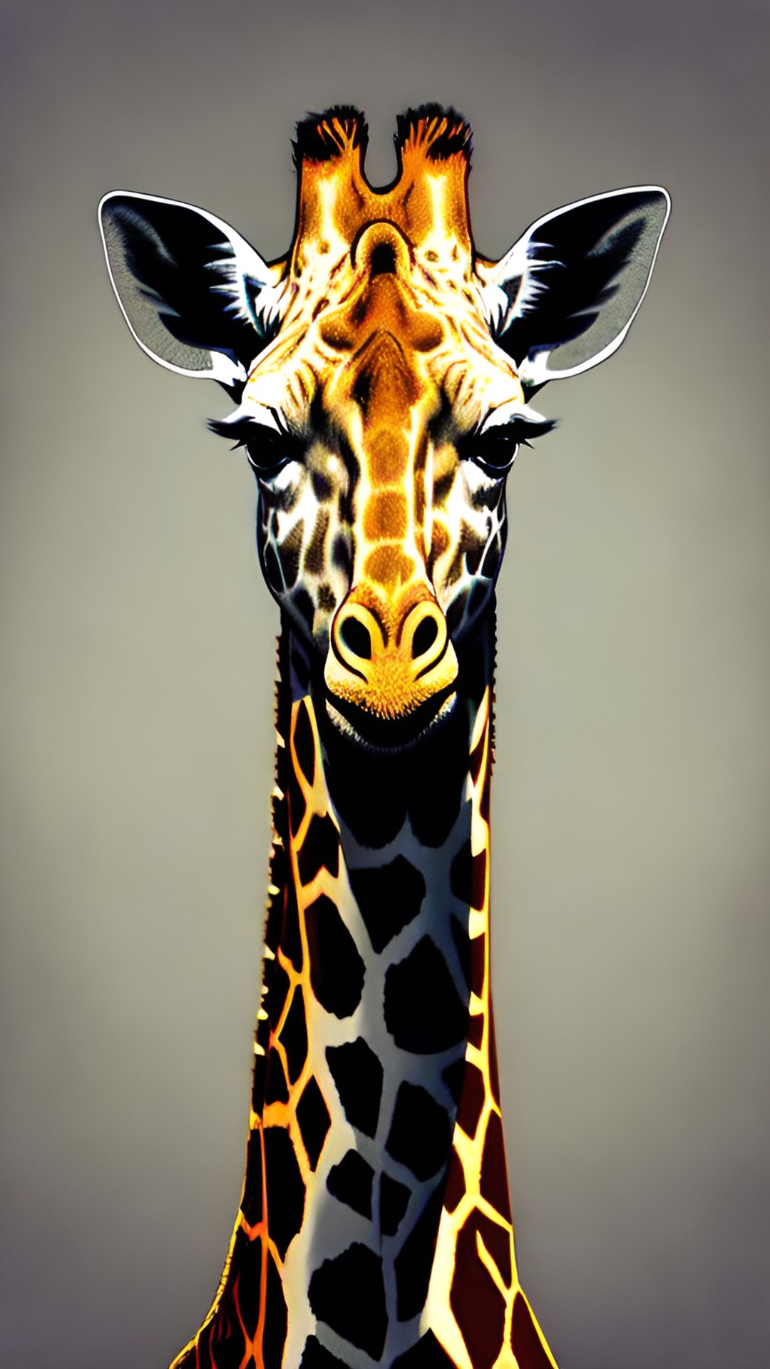 a giraffe, andy warhol style preview