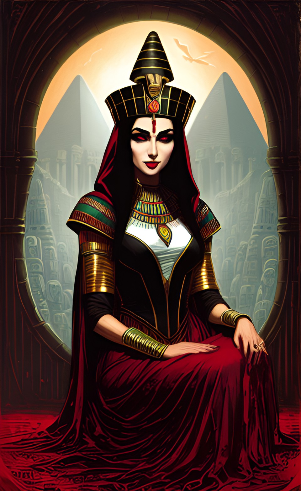 egyptian vampire queen preview