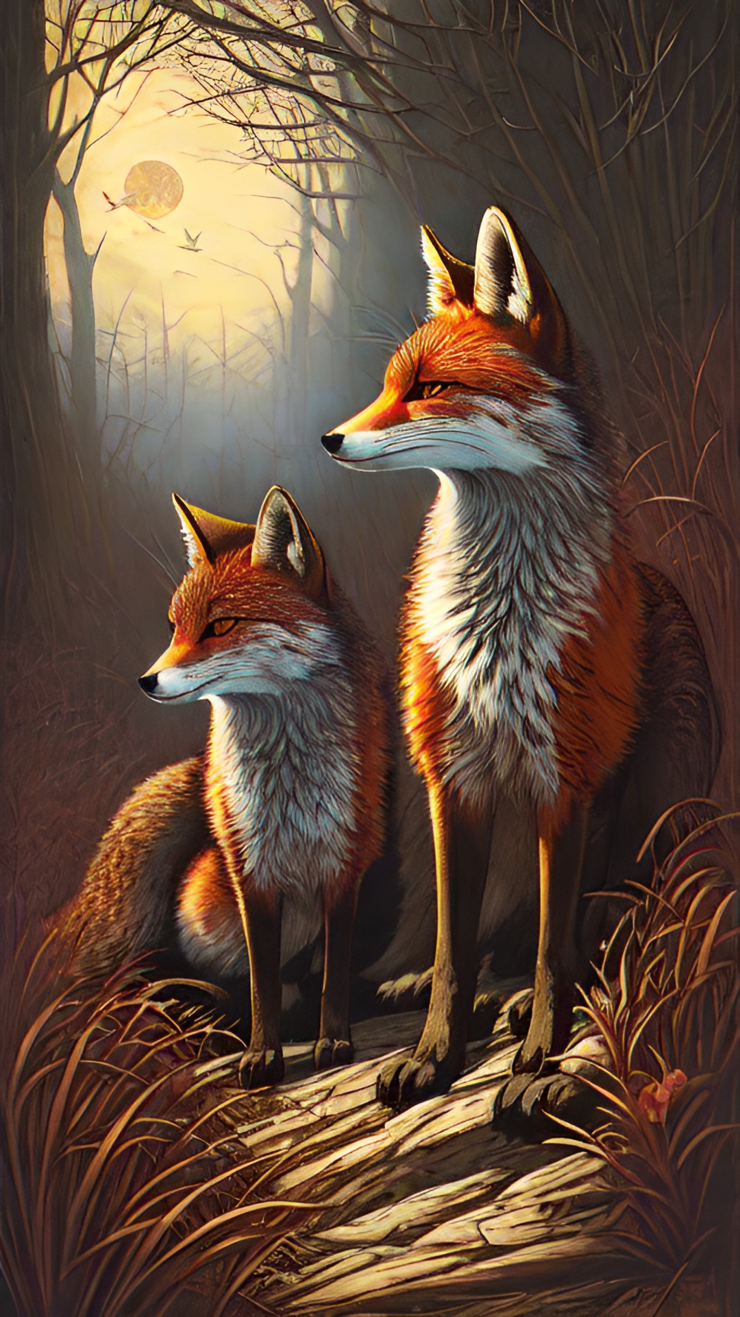 couple of foxes preview