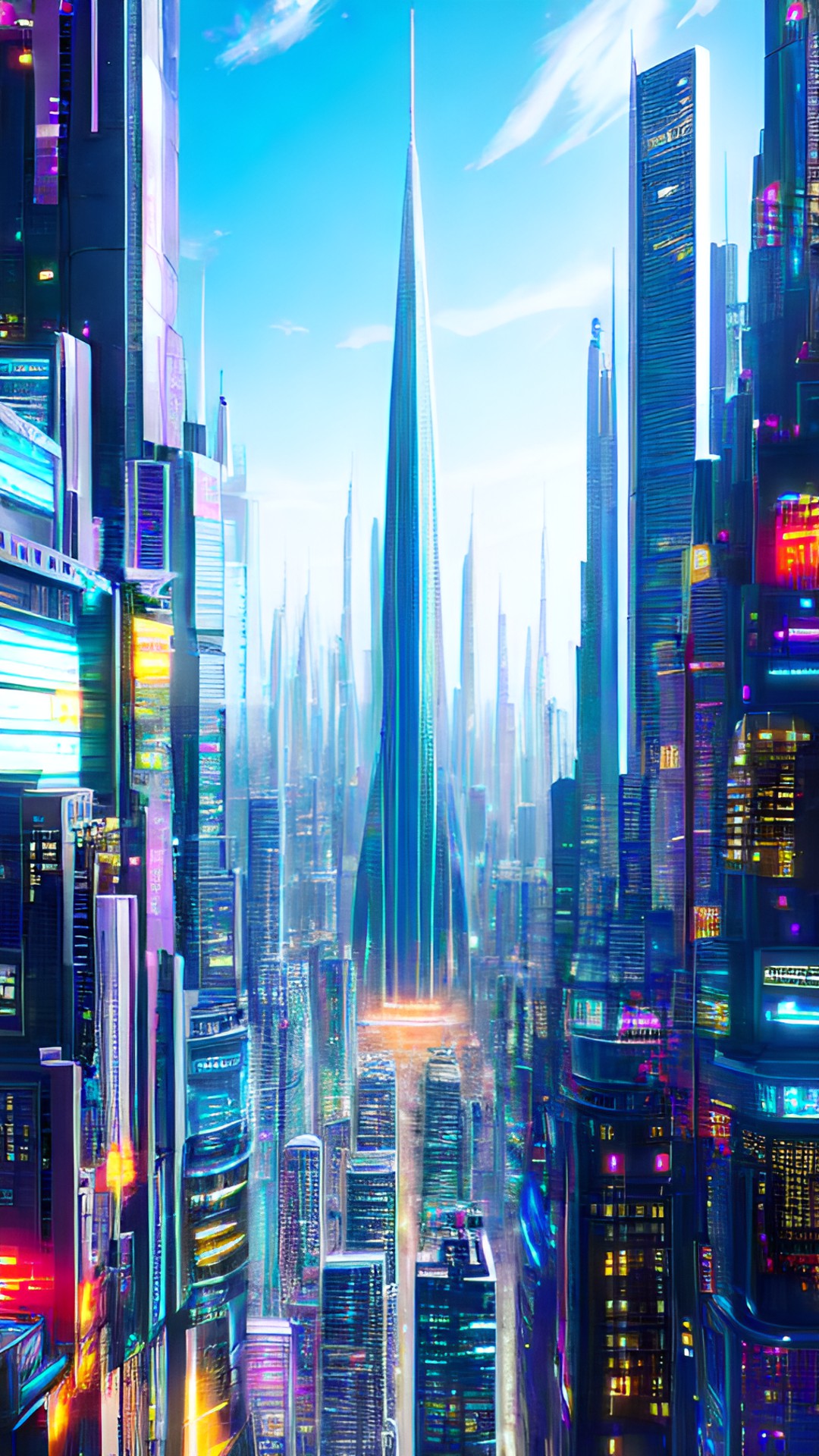 futuristic city preview