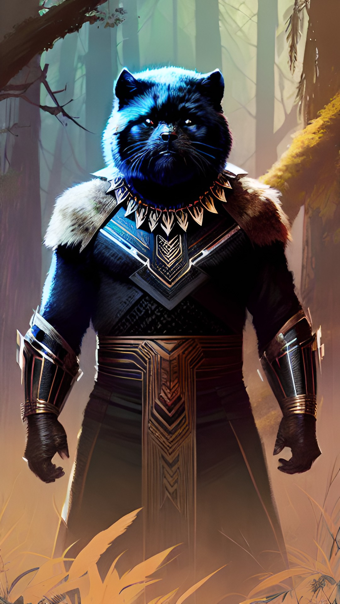 black panther ewok preview