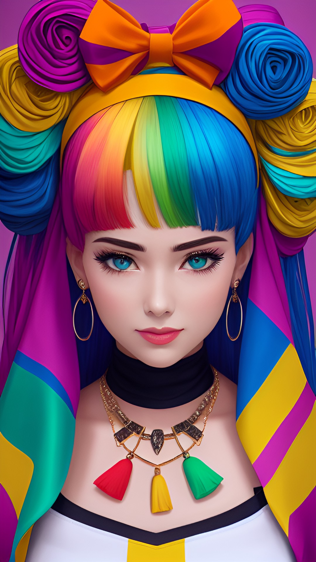 Rainbow Brite Babe - more realistic preview