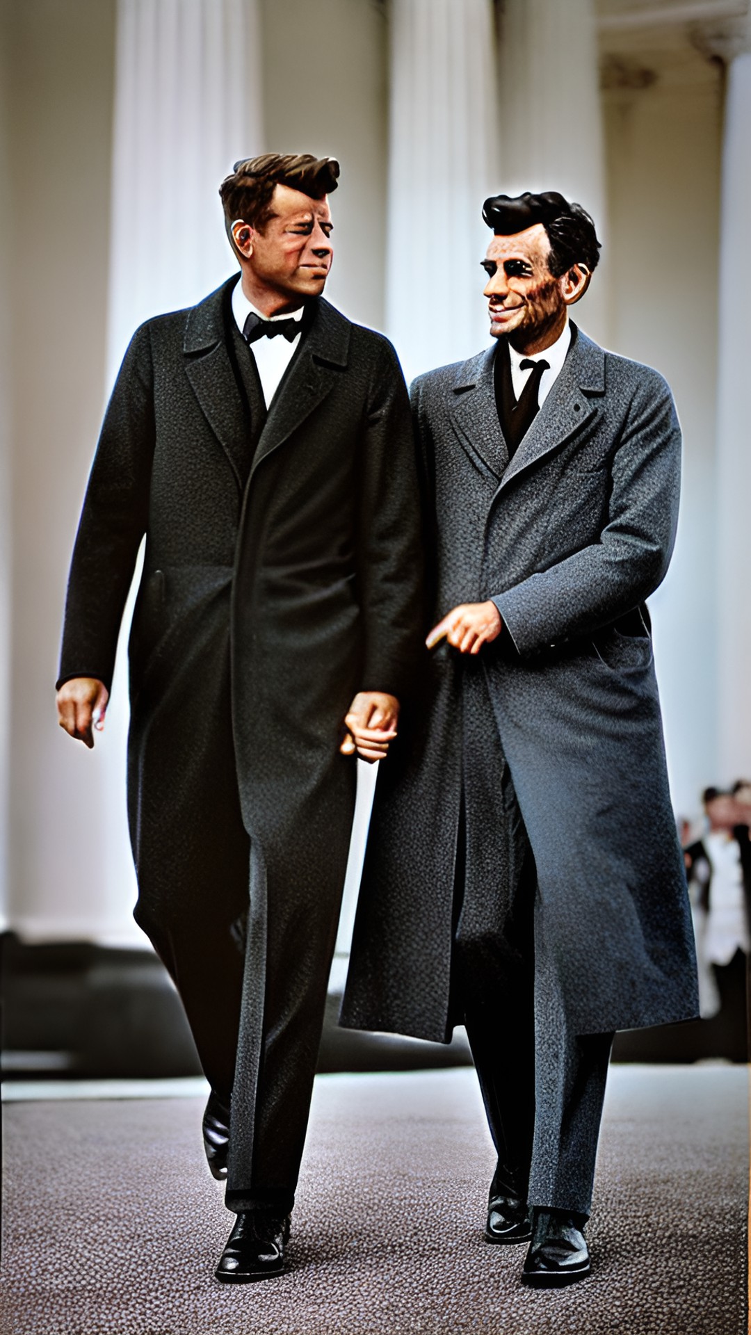 jfk and lincoln holding hands preview