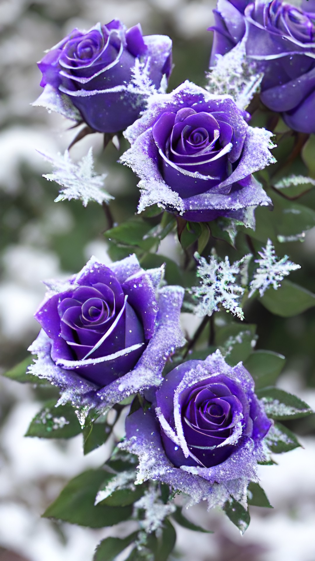 frozen purple roses preview